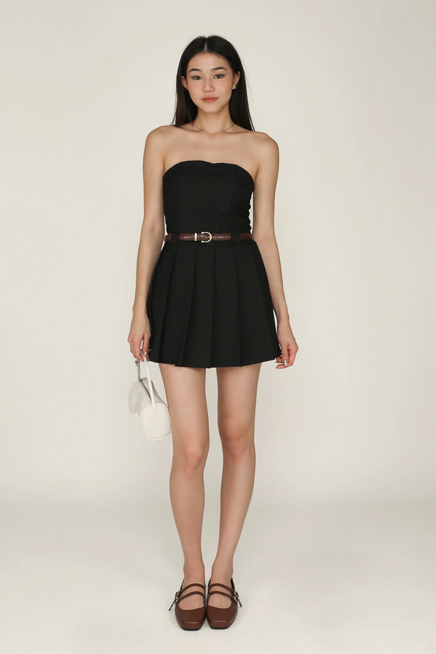 Polene Tube Pleated Padded Romper - Image 2