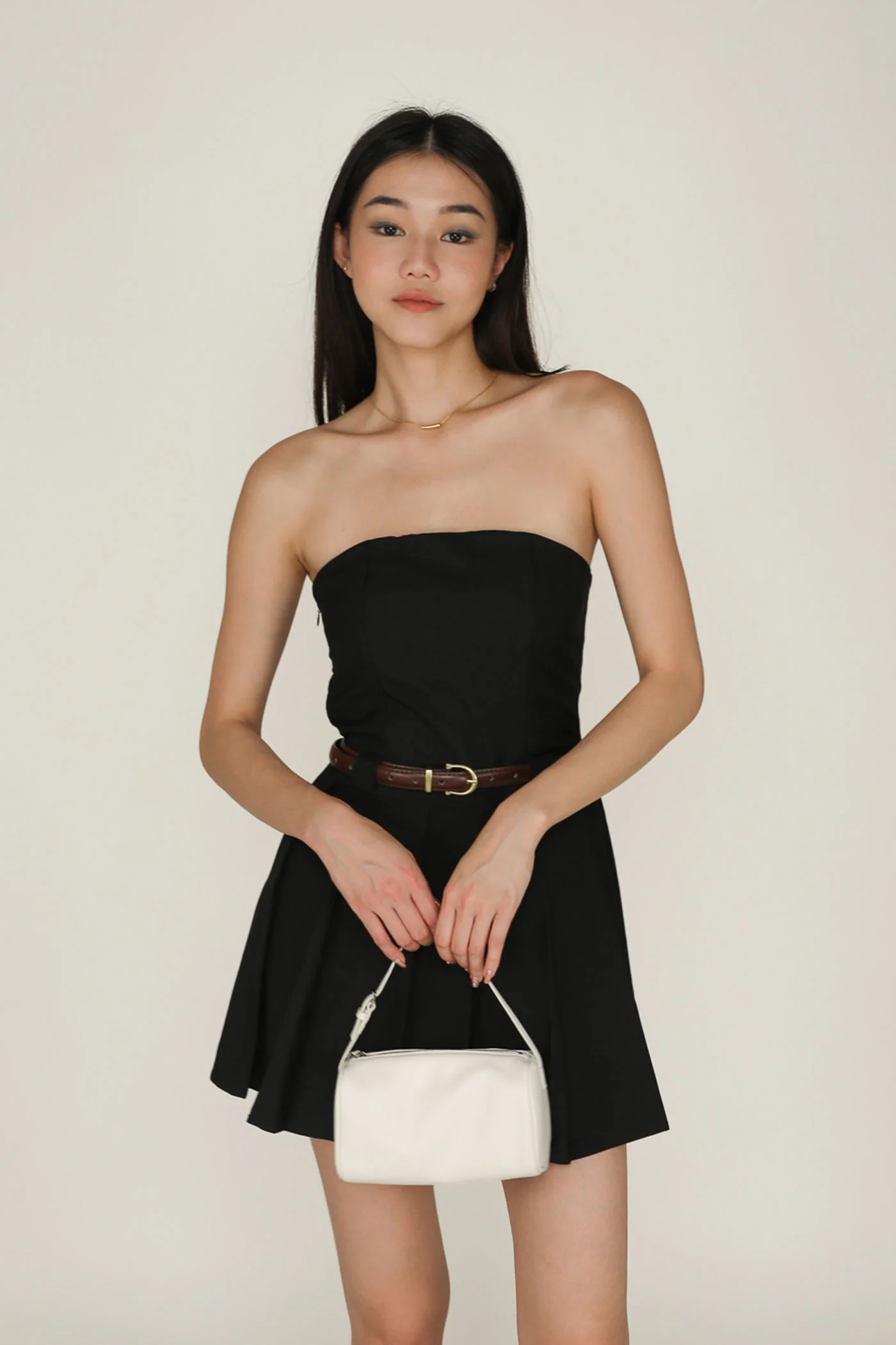 Polene Tube Pleated Padded Romper - Image 3