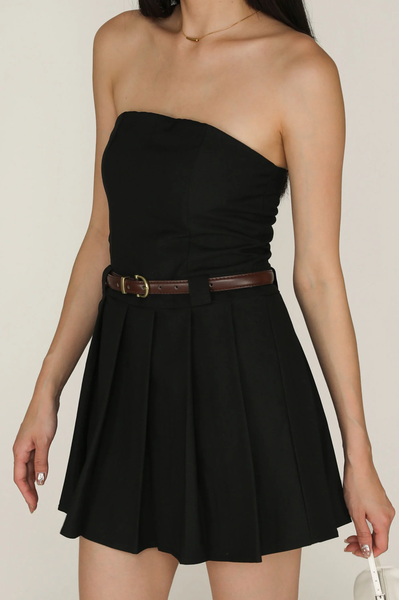 Polene Tube Pleated Padded Romper - Image 4