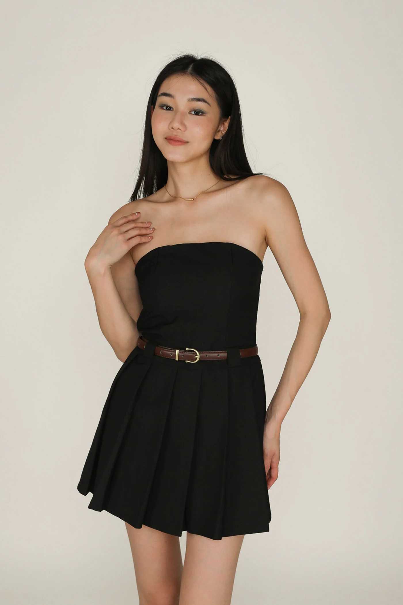 Polene Tube Pleated Padded Romper - Image 5