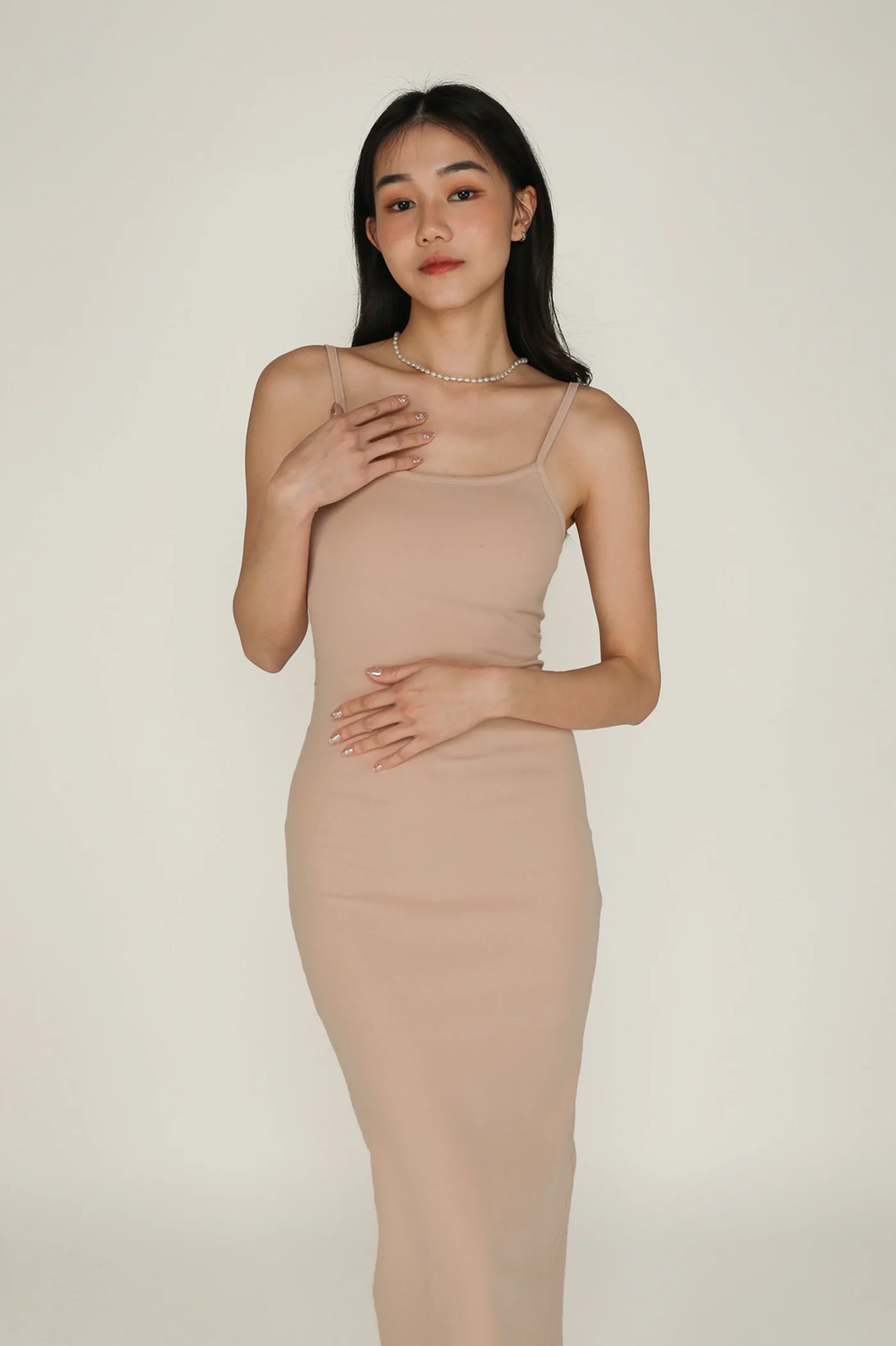 Rachael Knot Back Padded Dress - Image 19