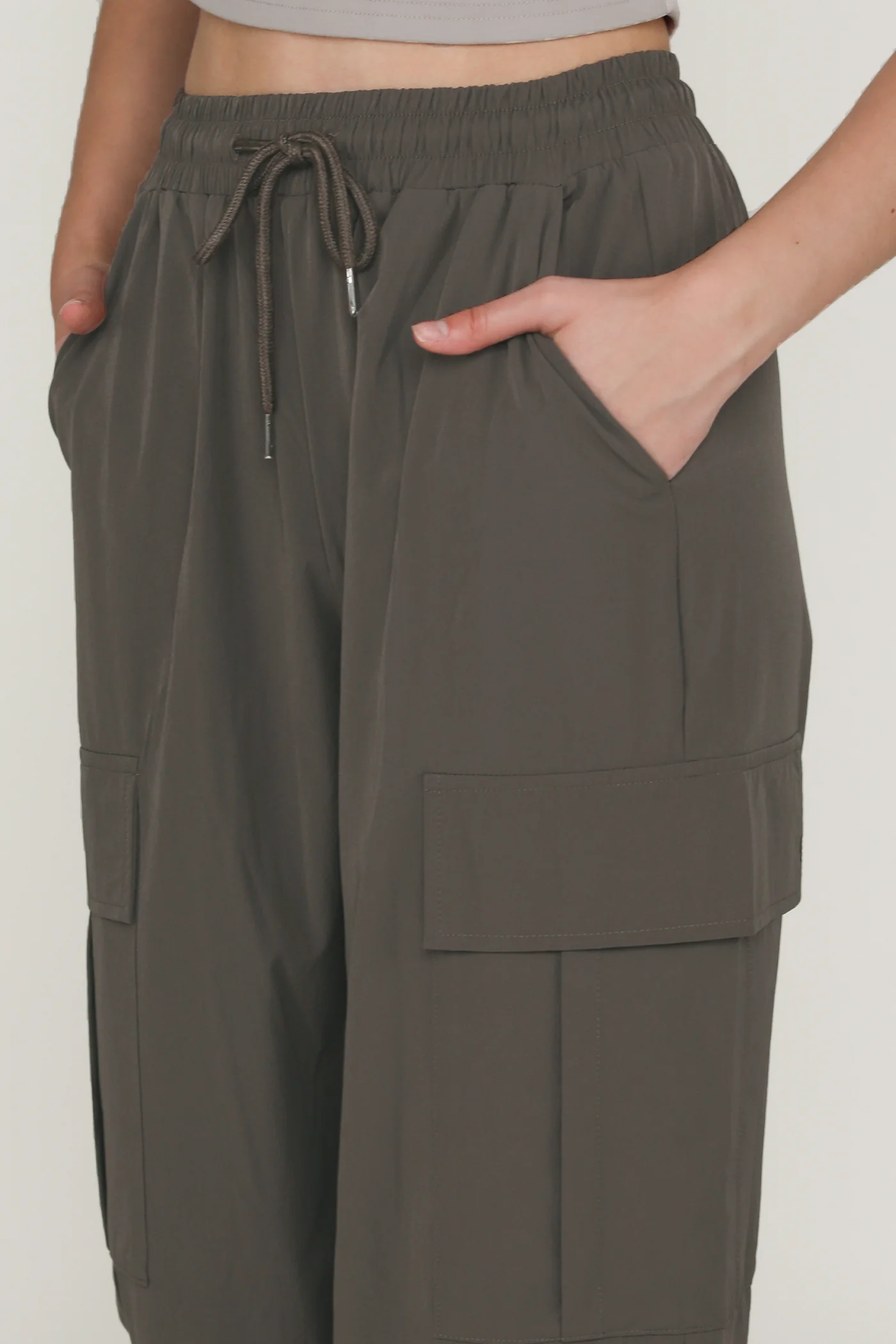 Regina Nylon Cargo Pants - Image 11