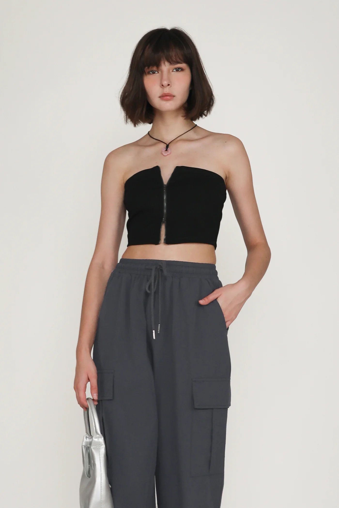 Regina Nylon Cargo Pants - Image 4