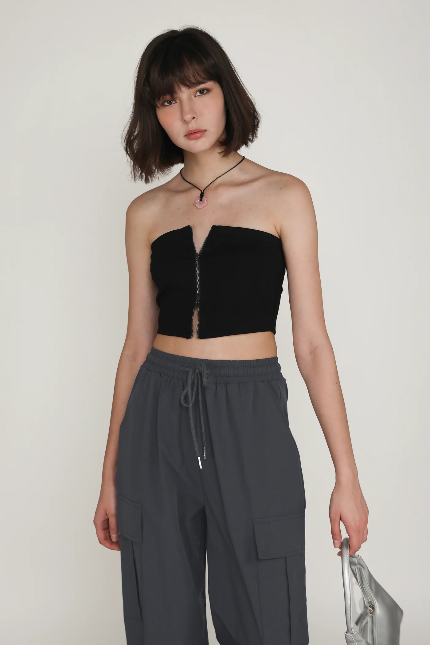 Regina Nylon Cargo Pants - Image 5