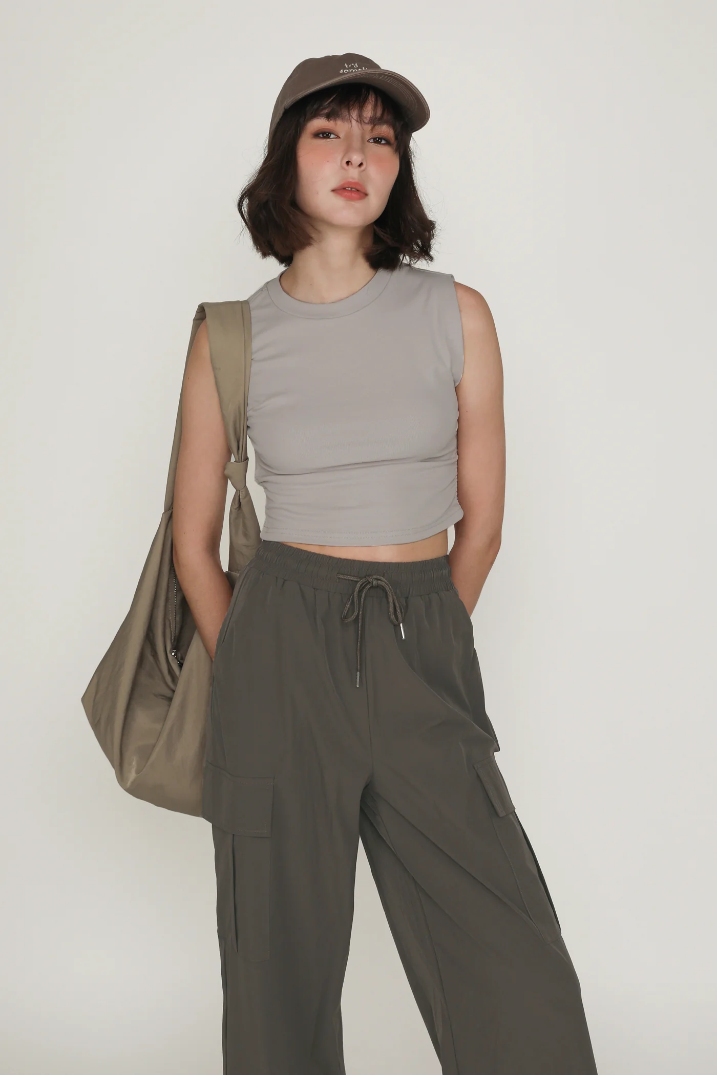 Regina Nylon Cargo Pants - Image 9
