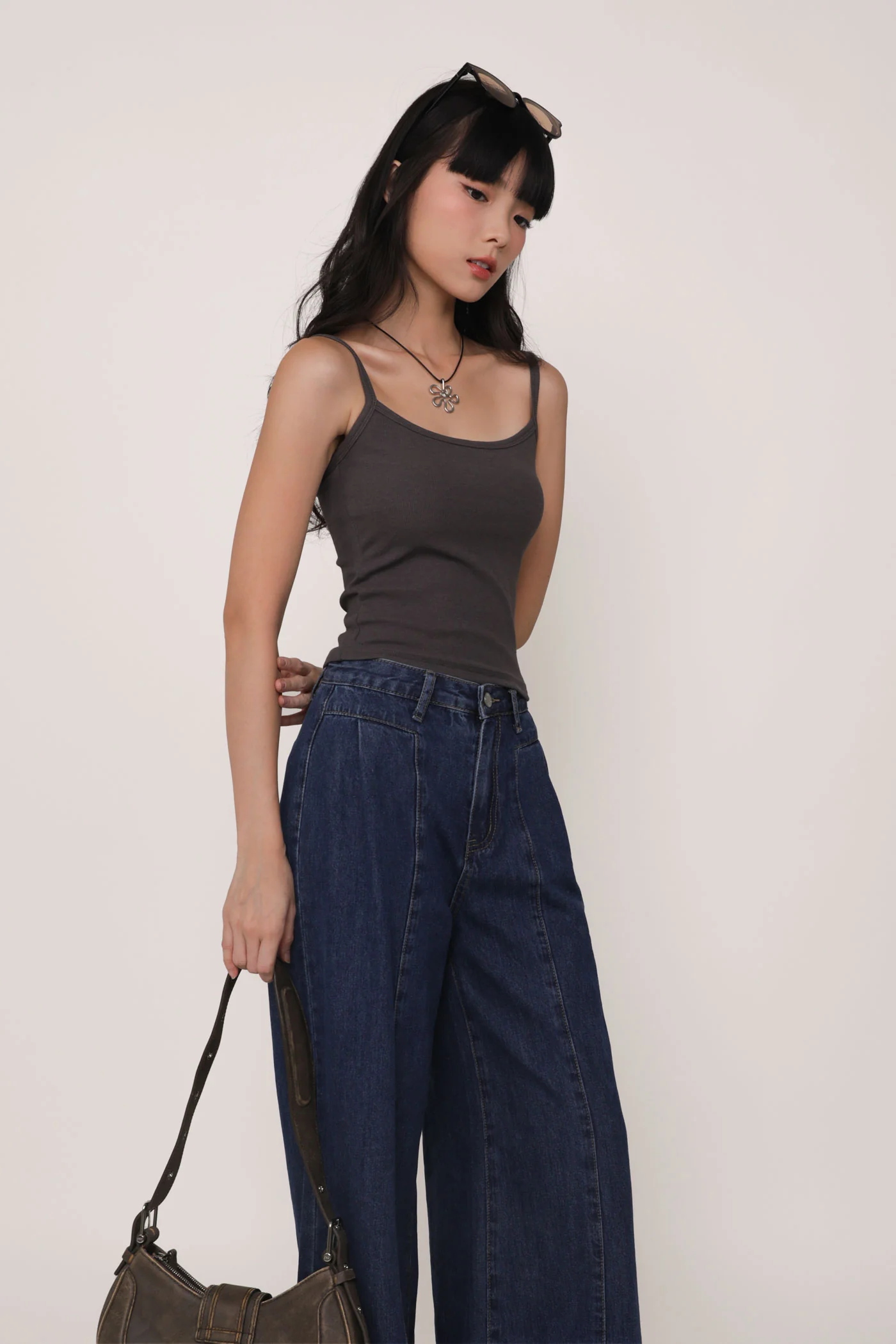 Regular Bryton Wide Leg Denim Jeans - Image 11