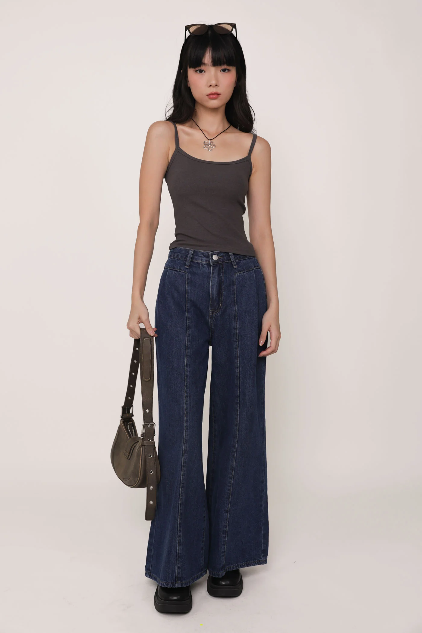 Regular Bryton Wide Leg Denim Jeans - Image 15