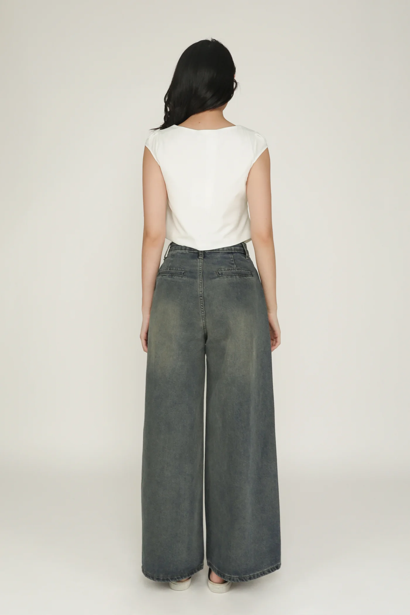Regular Bryton Wide Leg Denim Jeans - Image 8
