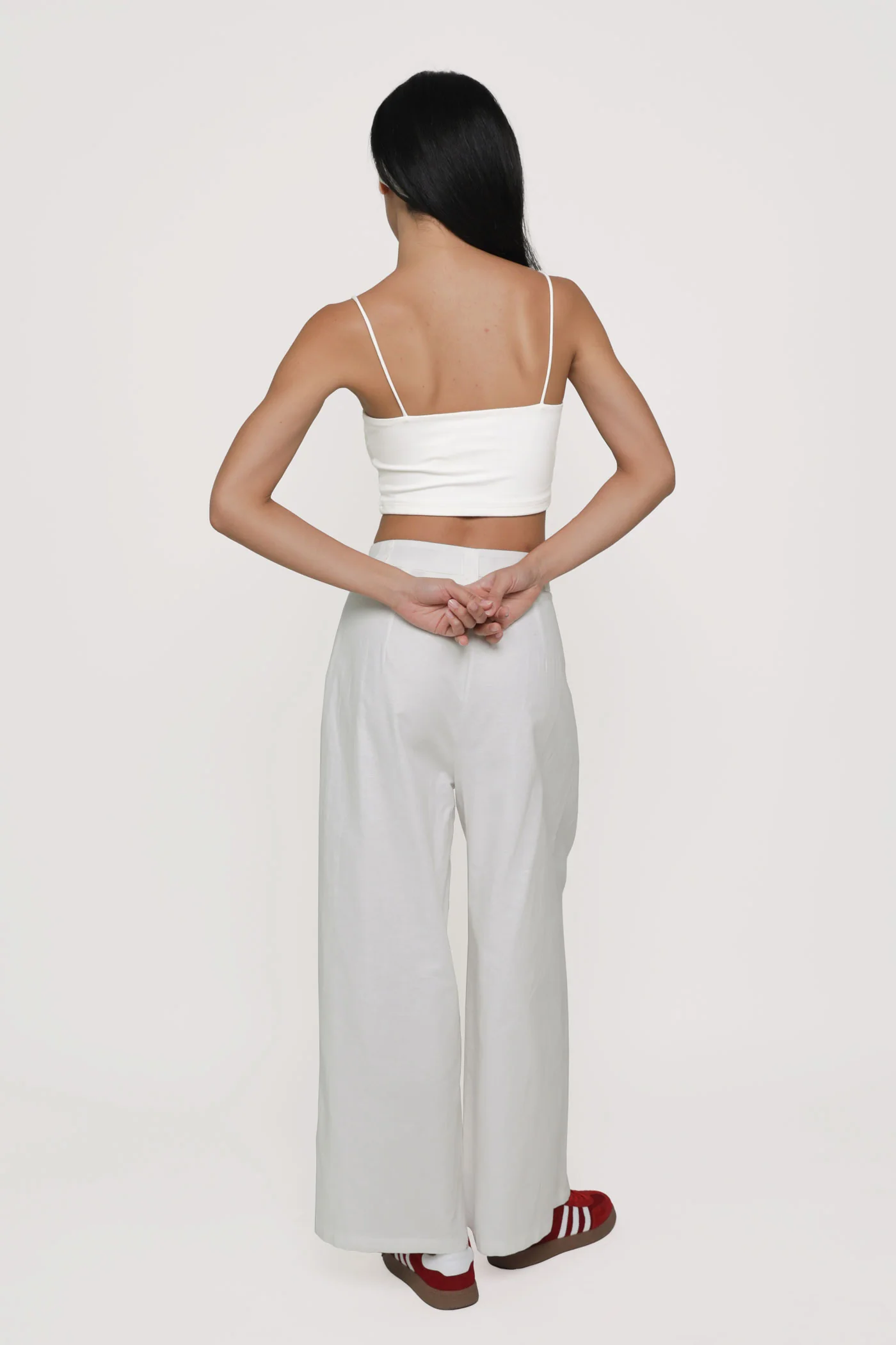 Regular Camila Wide Leg Linen Pants - Image 13