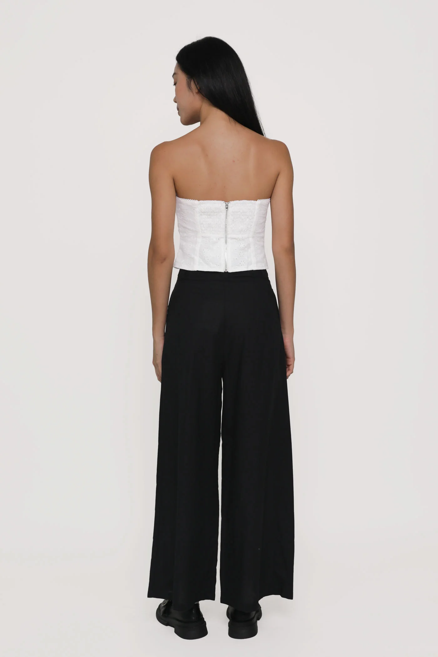 Regular Camila Wide Leg Linen Pants - Image 17