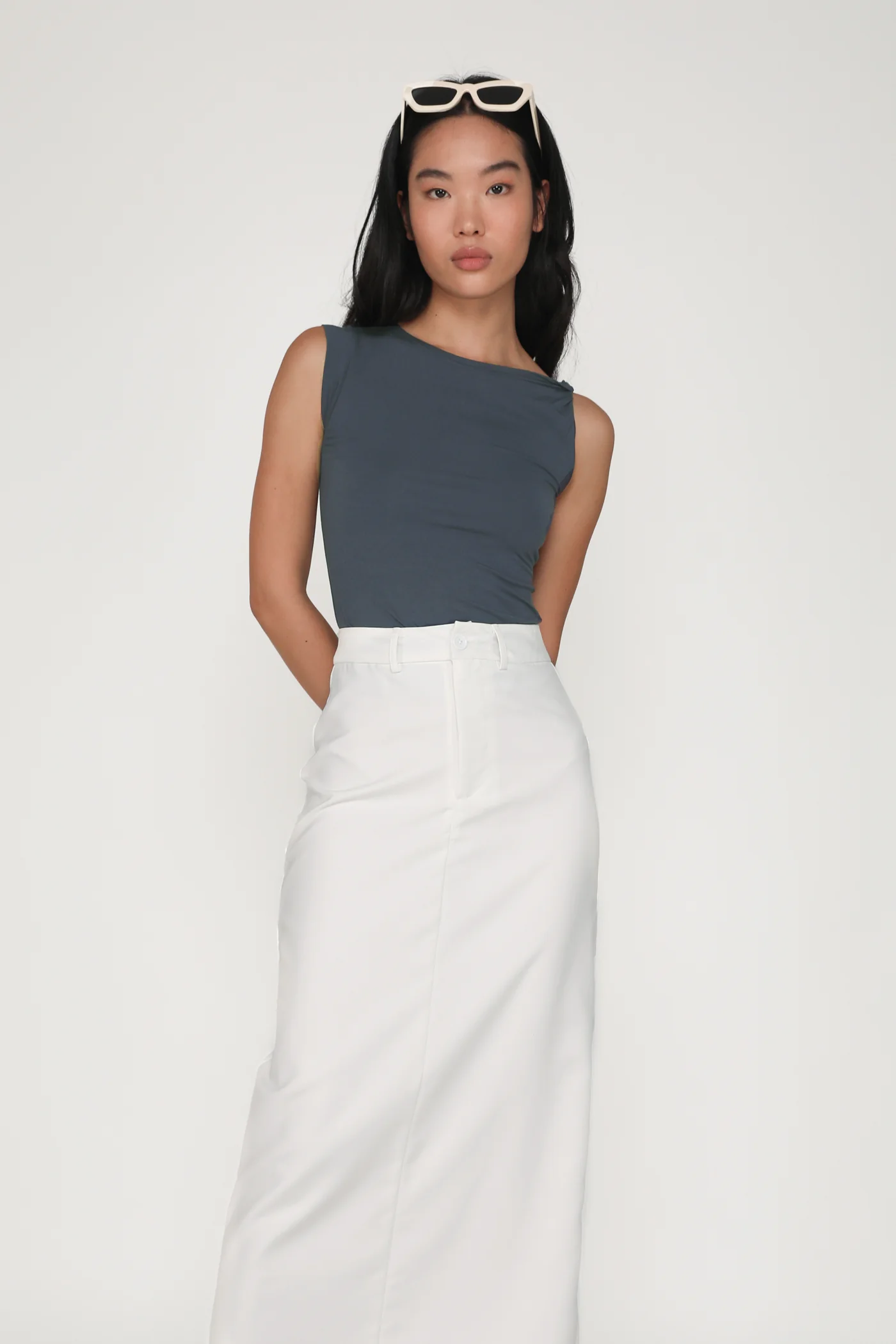 Regular Flyn Tailored Maxi Skirt - Image 12