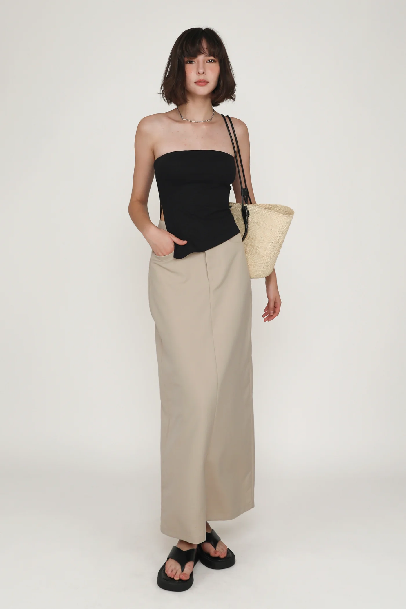 Regular Flyn Tailored Maxi Skirt - Image 15