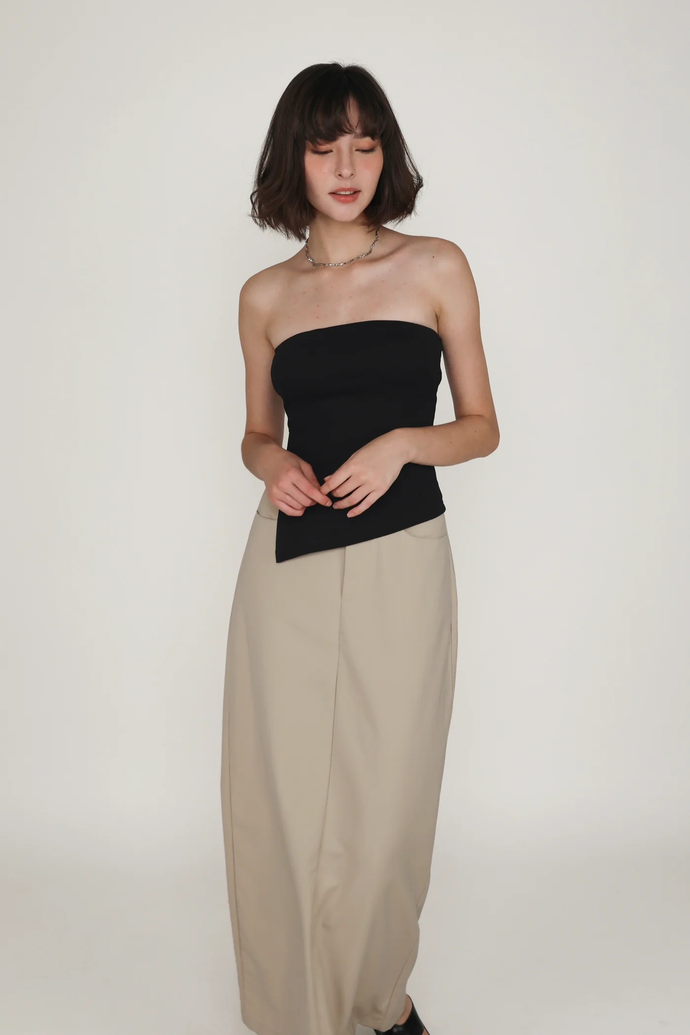 Regular Flyn Tailored Maxi Skirt - Image 19