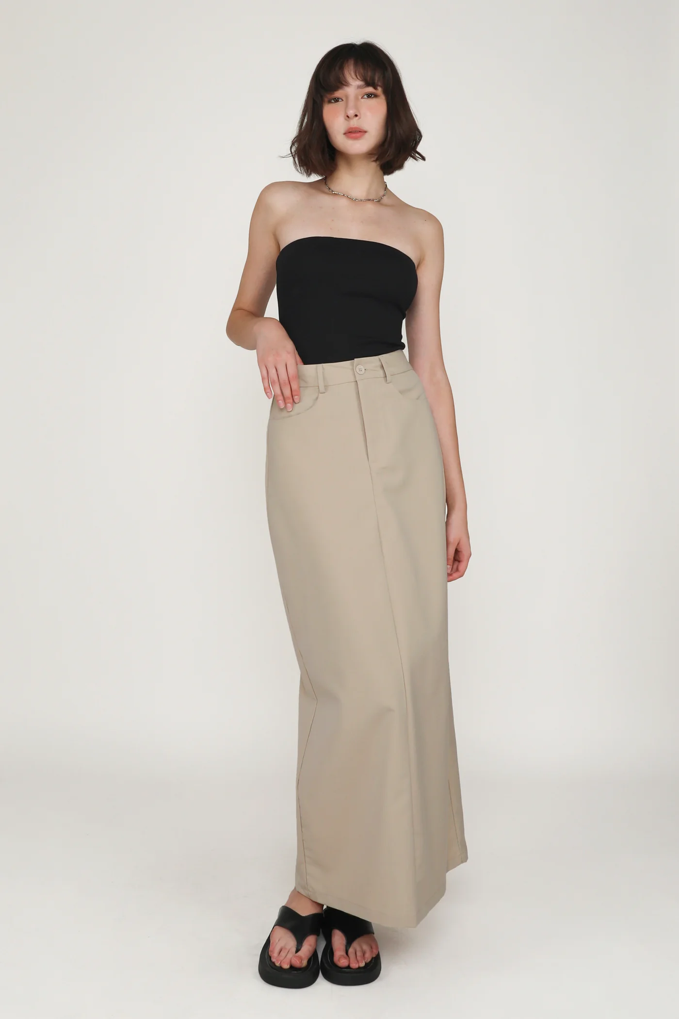 Regular Flyn Tailored Maxi Skirt - Image 20