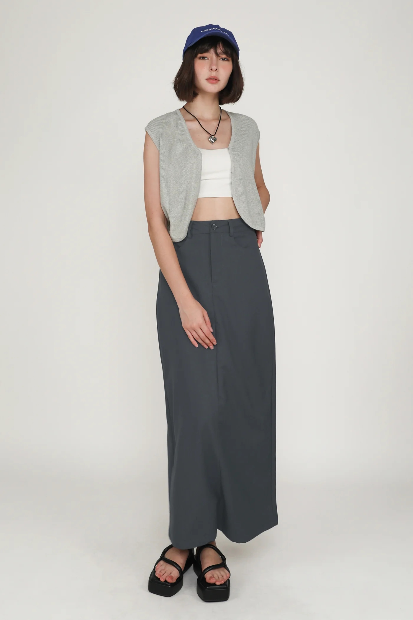 Regular Flyn Tailored Maxi Skirt - Image 6