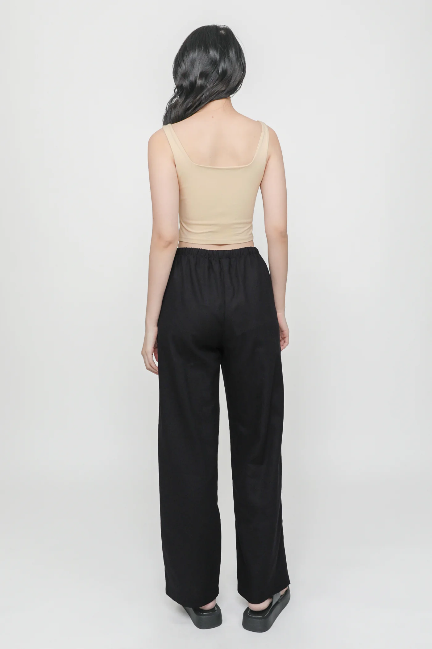 Regular Kierra Drawstring Linen Pants - Image 14
