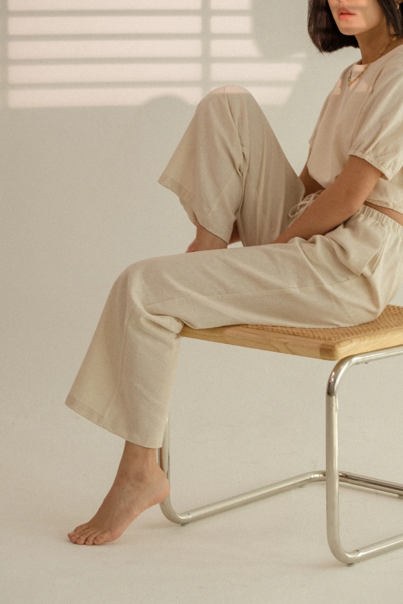 Regular Kierra Drawstring Linen Pants - Image 16