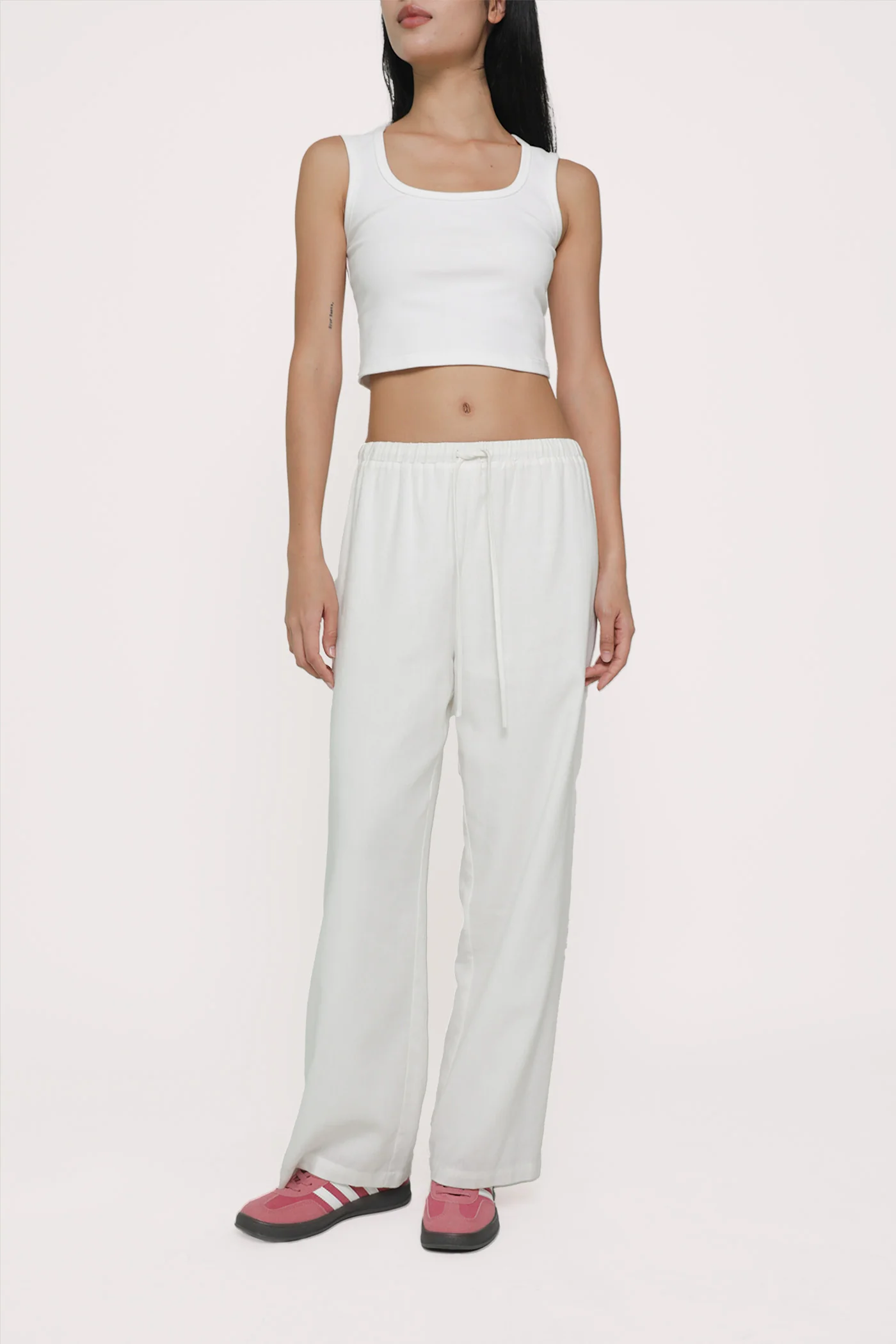 Regular Kierra Drawstring Linen Pants - Image 19