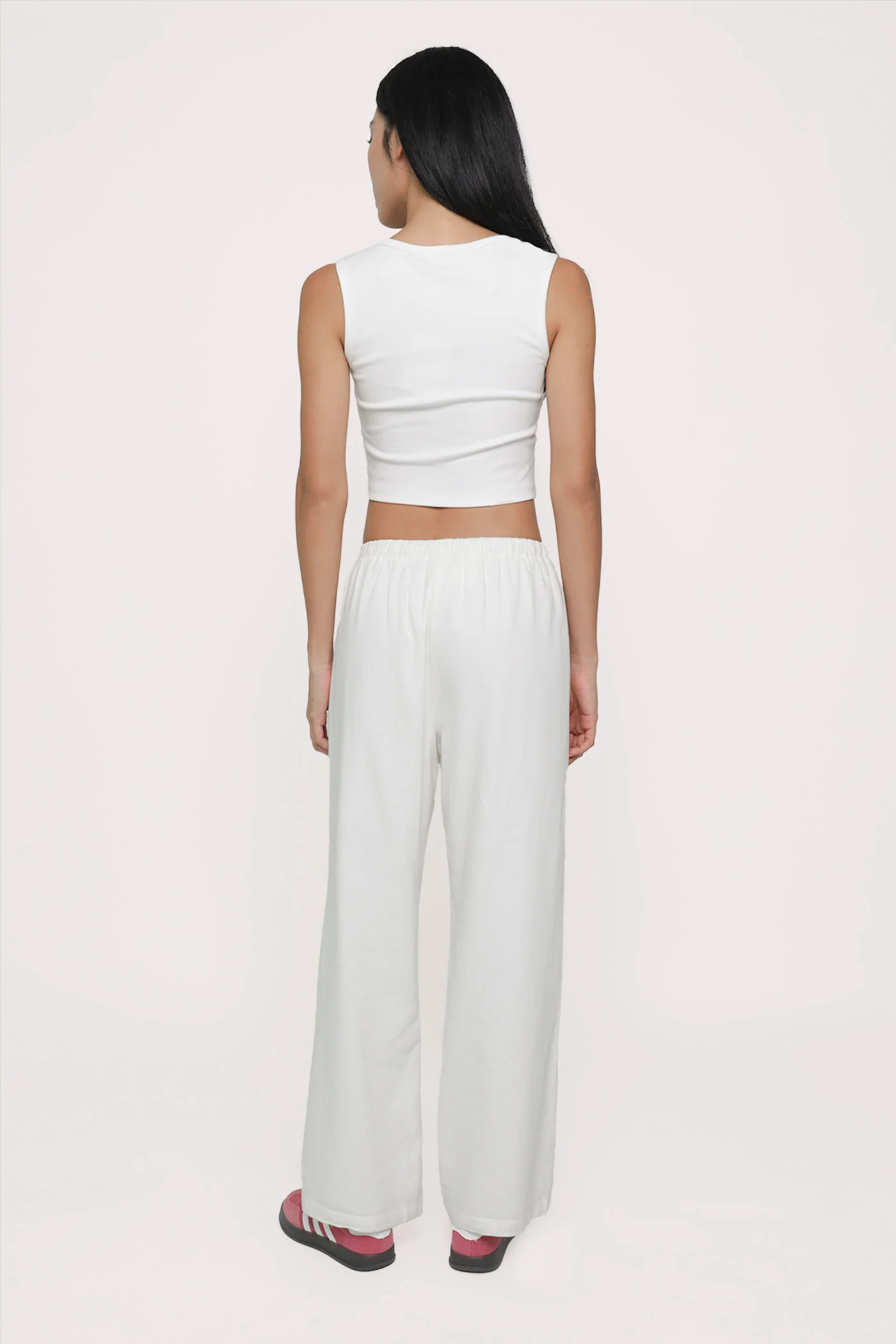 Regular Kierra Drawstring Linen Pants - Image 23