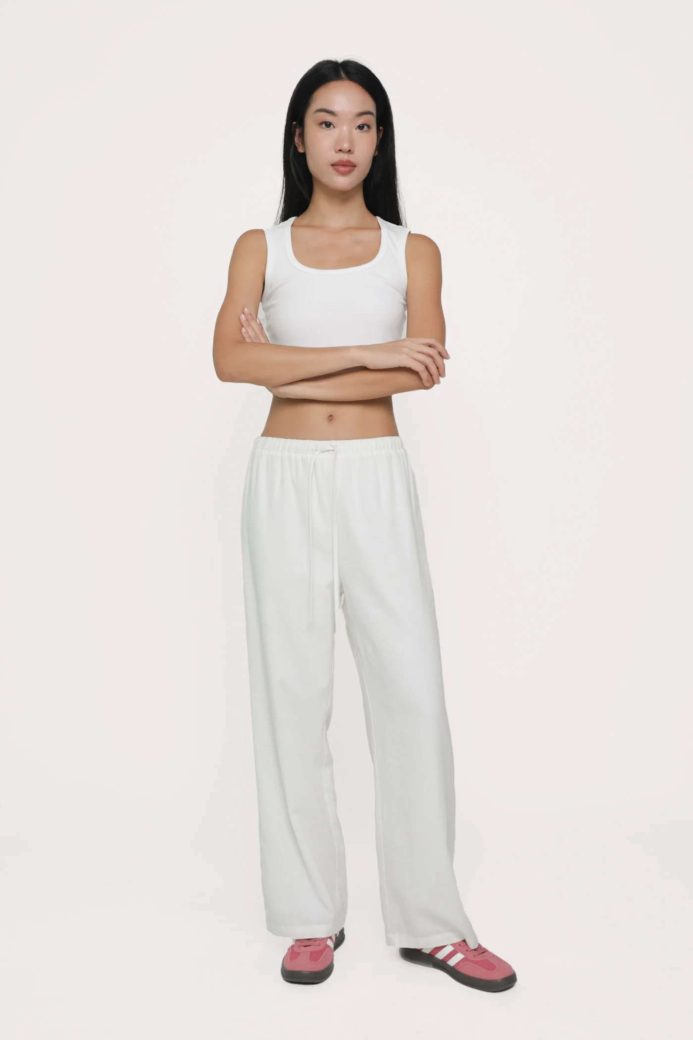 Regular Kierra Drawstring Linen Pants - Image 6