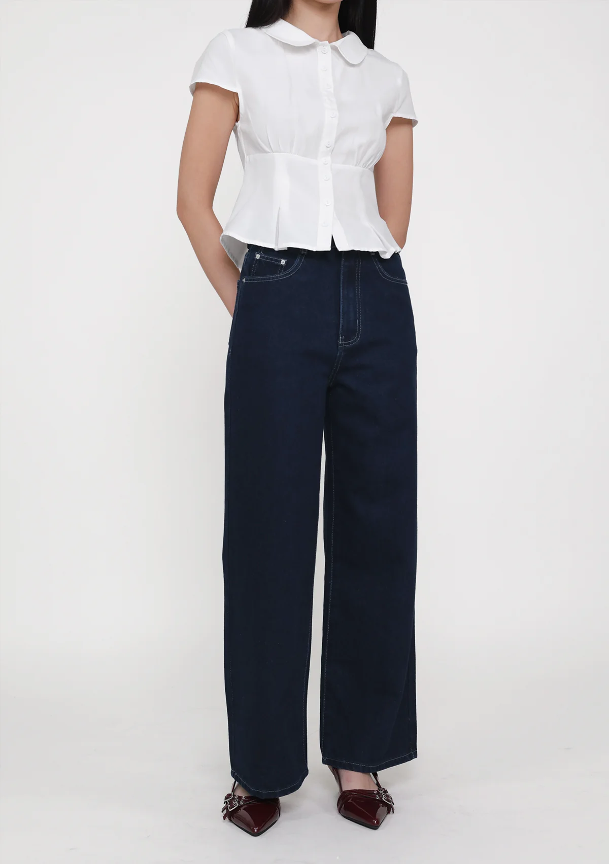 Regular Klaude Straight Leg Denim Jeans Version 2 - Image 25