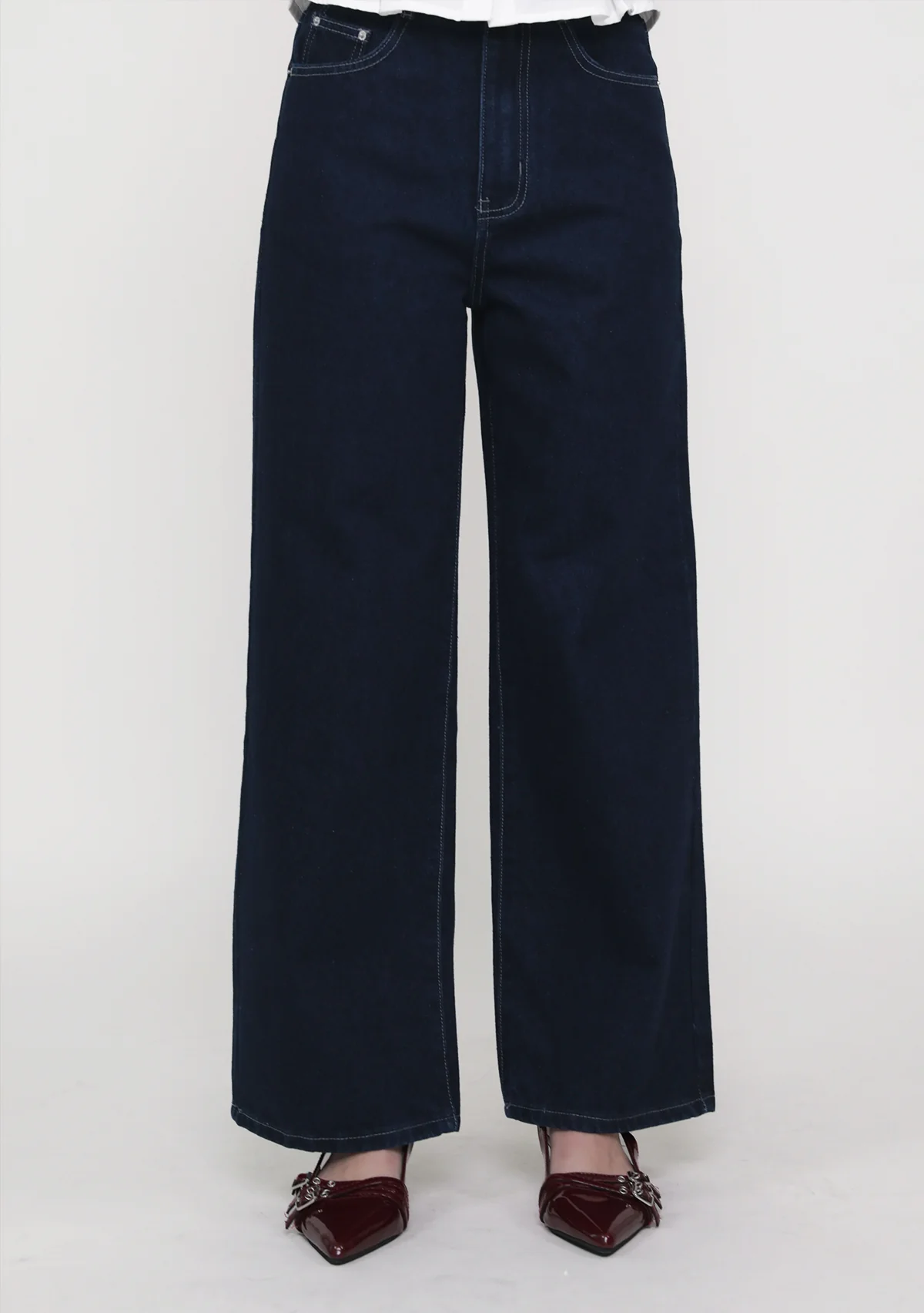 Regular Klaude Straight Leg Denim Jeans Version 2 - Image 26