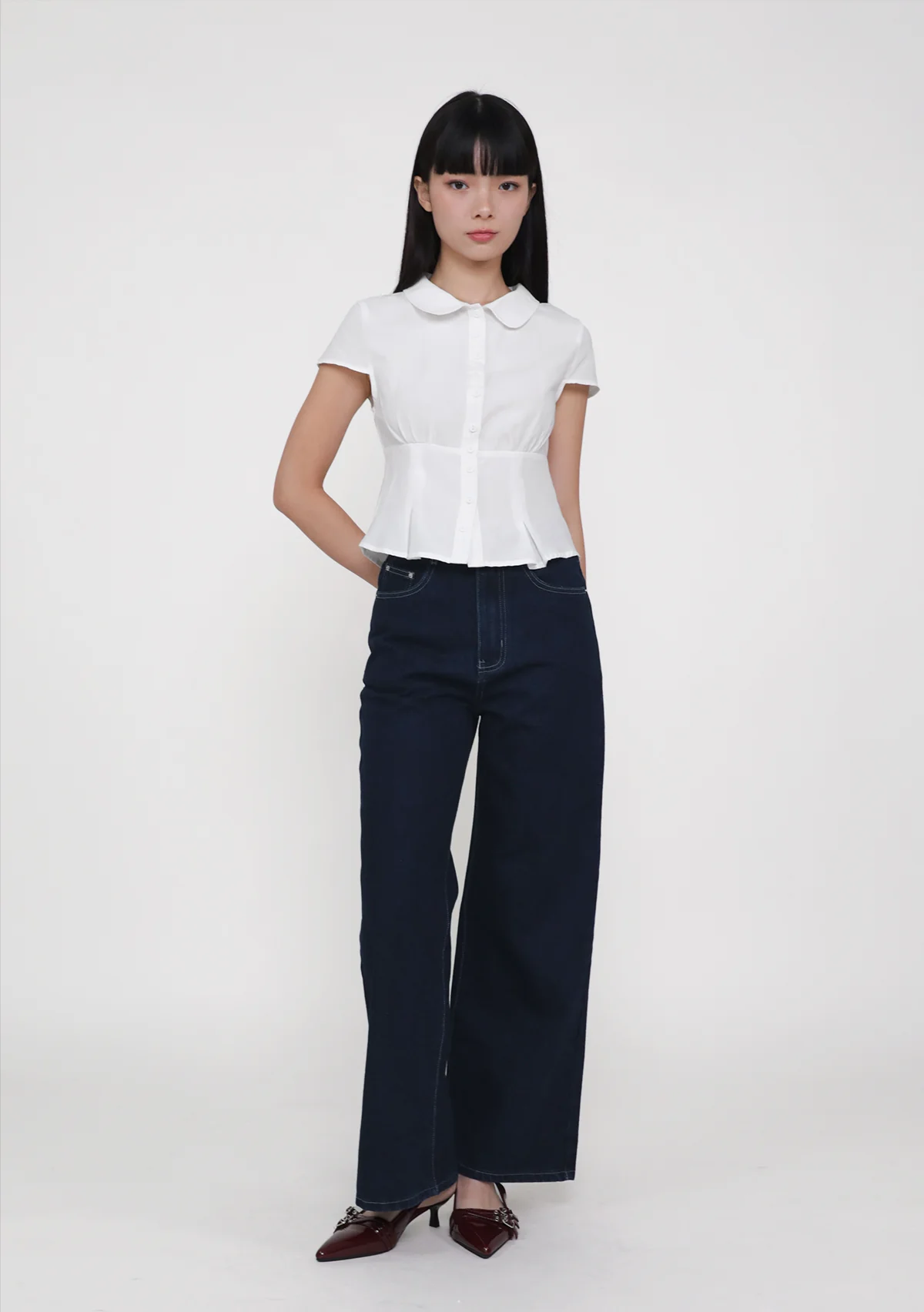 Regular Klaude Straight Leg Denim Jeans Version 2 - Image 28