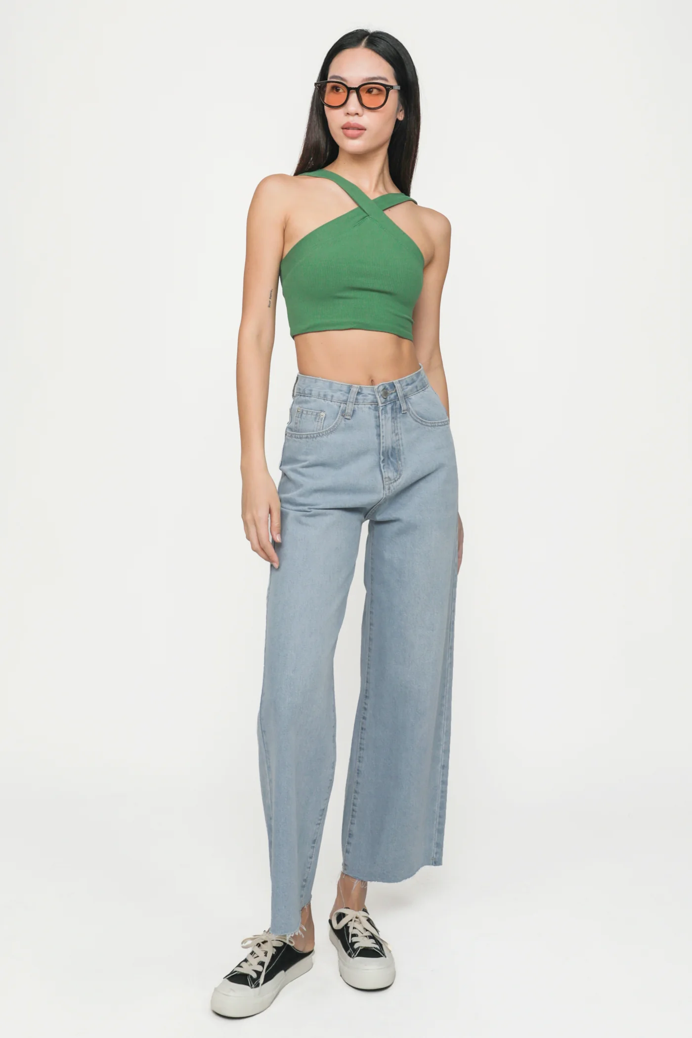 Regular Louise Frayed Hem Denim Jeans Version 1 - Image 10