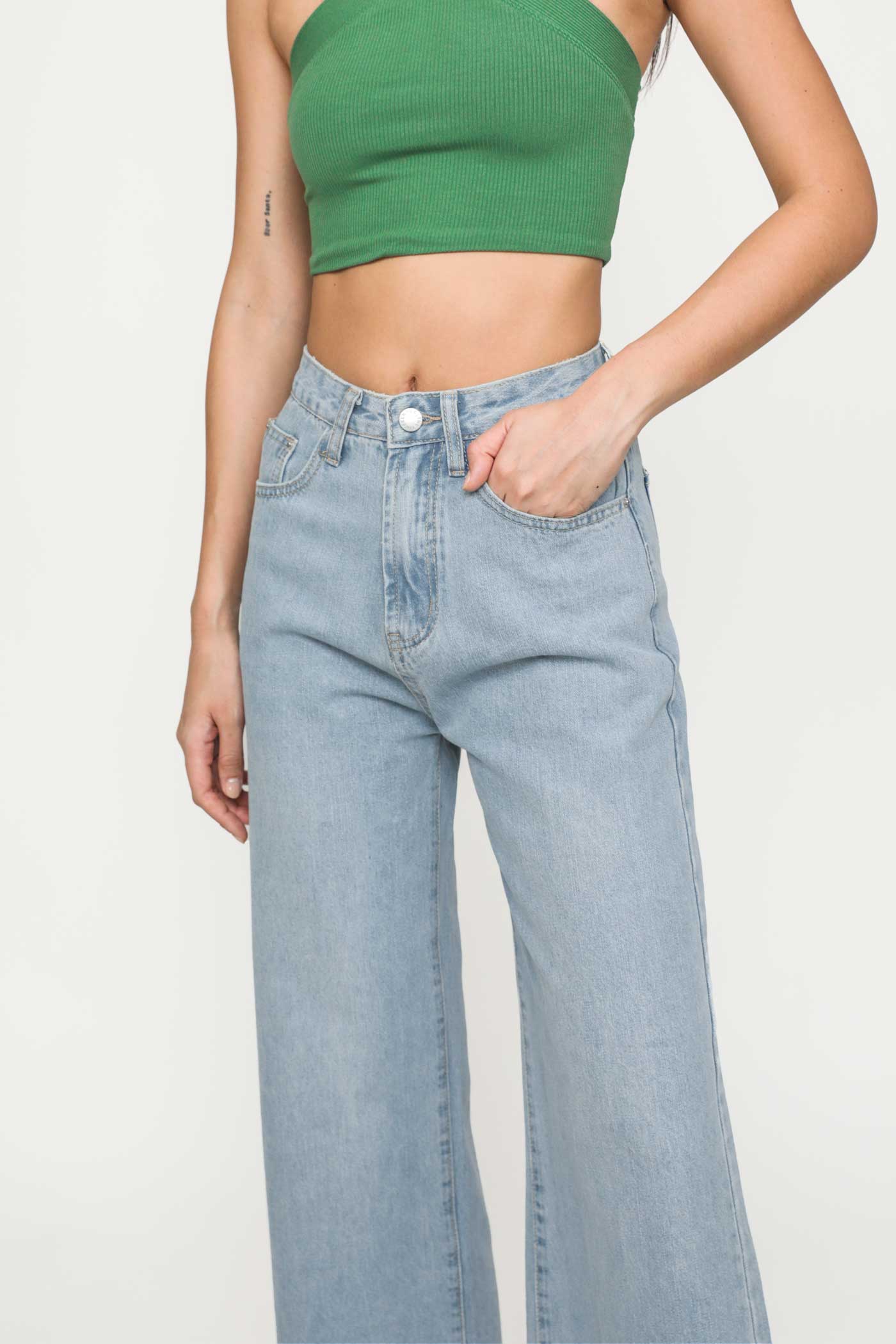 Regular Louise Frayed Hem Denim Jeans Version 1 - Image 11