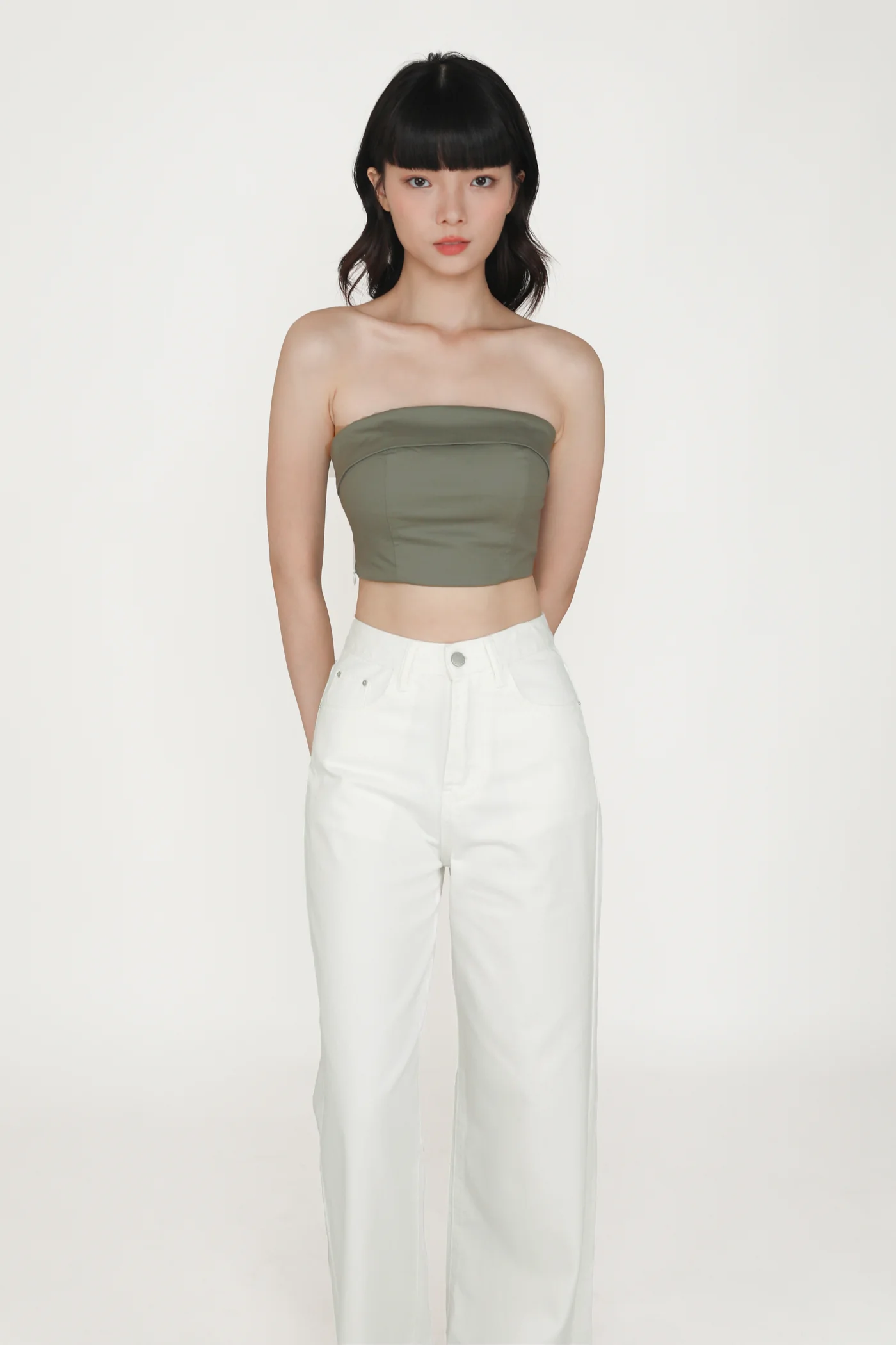 Regular Louise Frayed Hem Denim Jeans Version 1 - Image 18