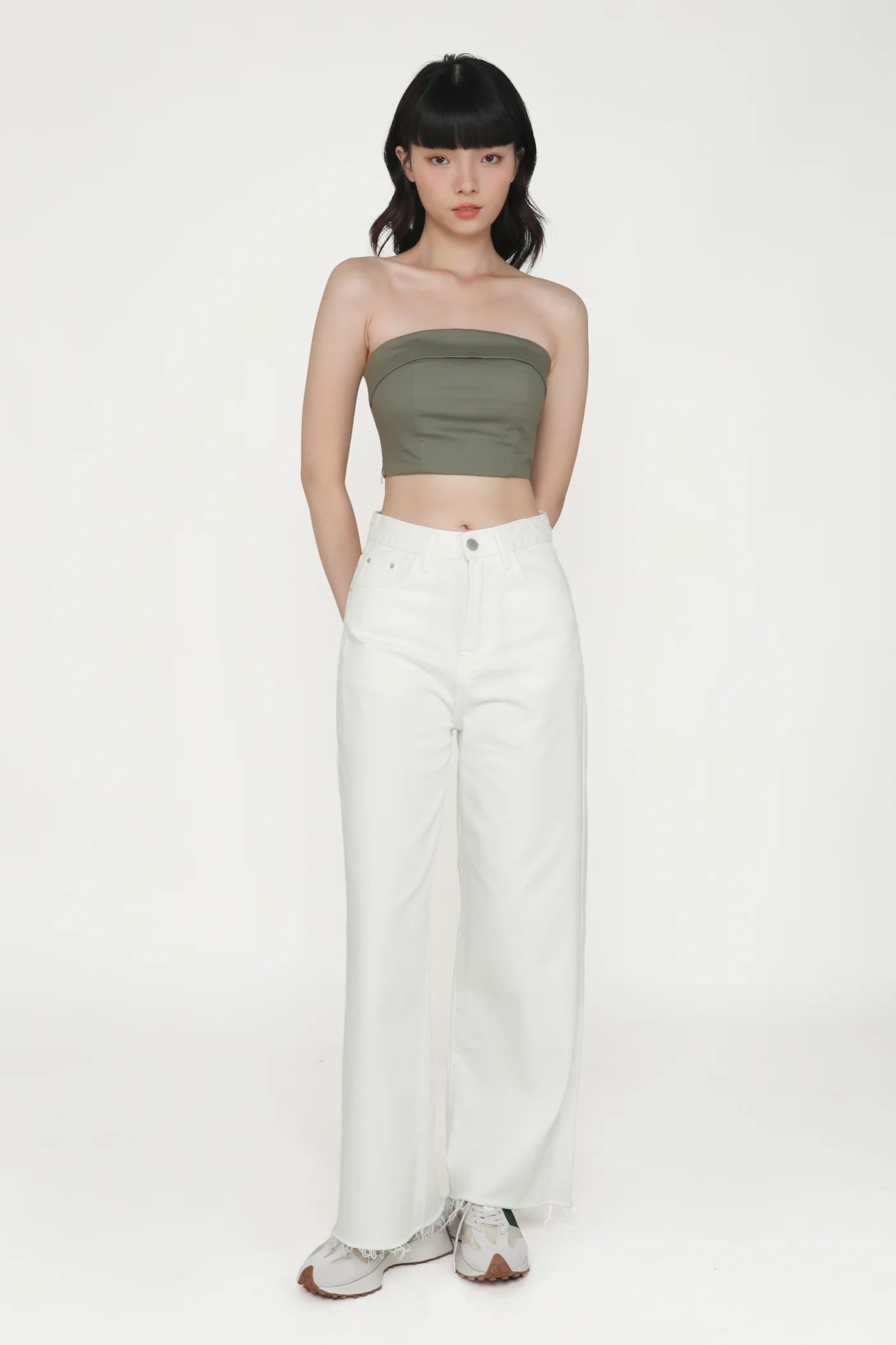 Regular Louise Frayed Hem Denim Jeans Version 1 - Image 20