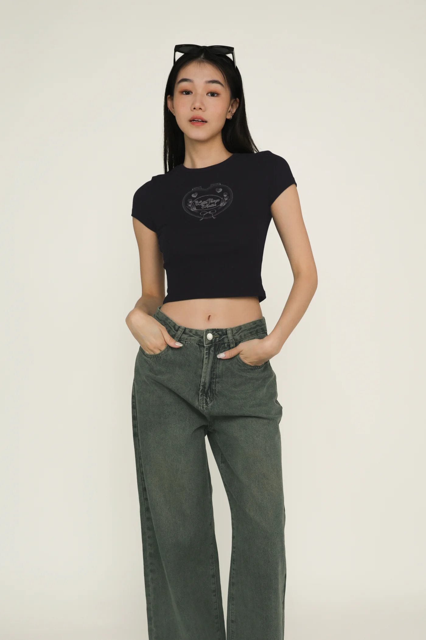 Regular Louise Frayed Hem Denim Jeans Version 1 - Image 24