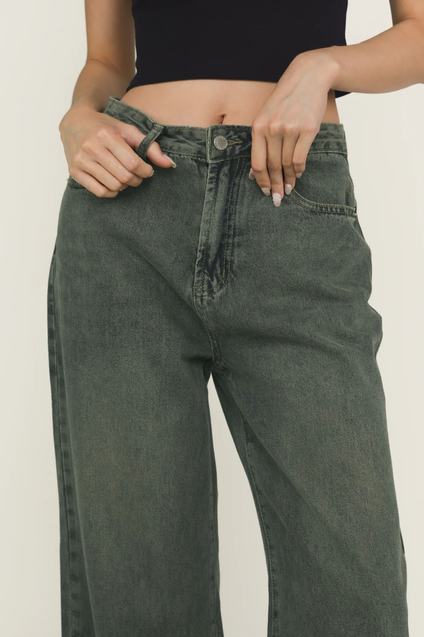Regular Louise Frayed Hem Denim Jeans Version 1 - Image 26