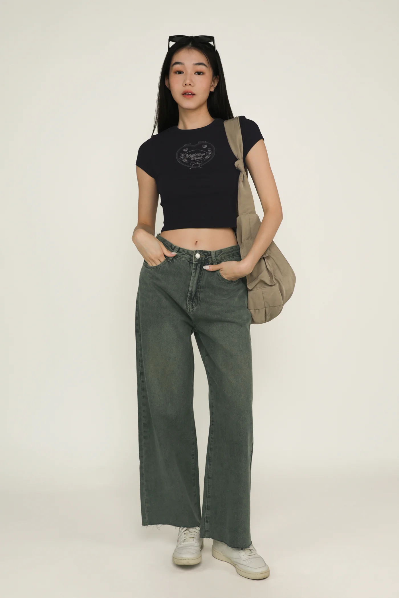 Regular Louise Frayed Hem Denim Jeans Version 1 - Image 27