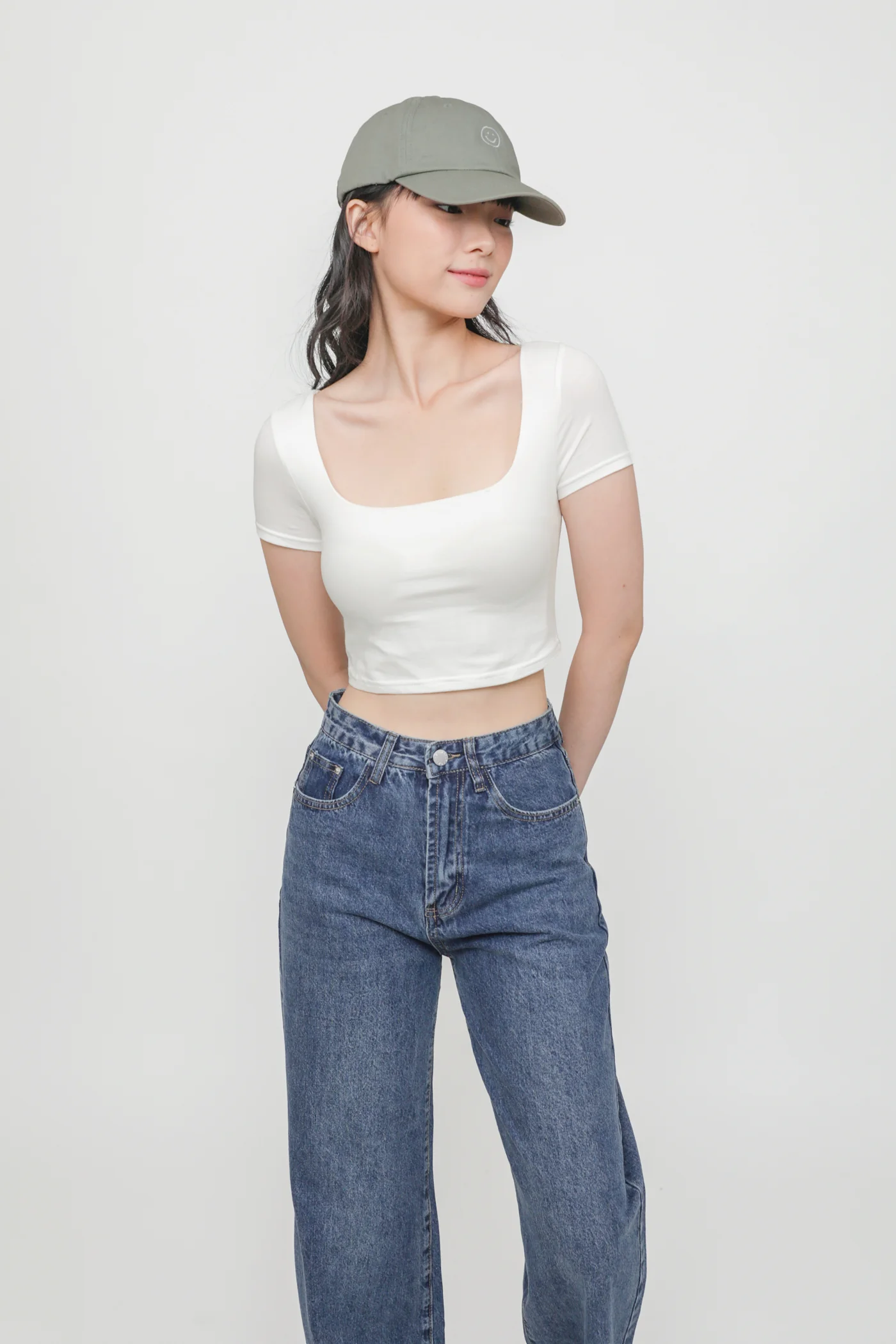 Regular Louise Frayed Hem Denim Jeans Version 1 - Image 5
