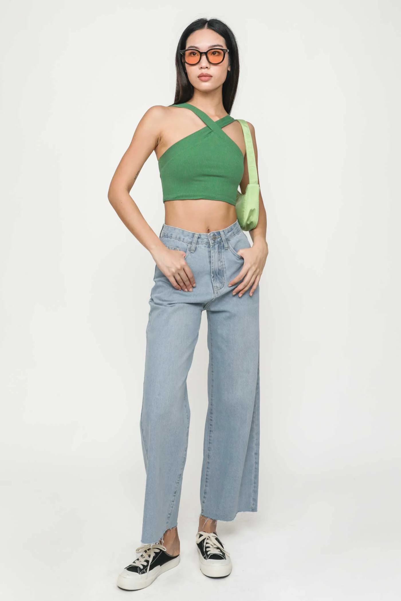 Regular Louise Frayed Hem Denim Jeans Version 1 - Image 9