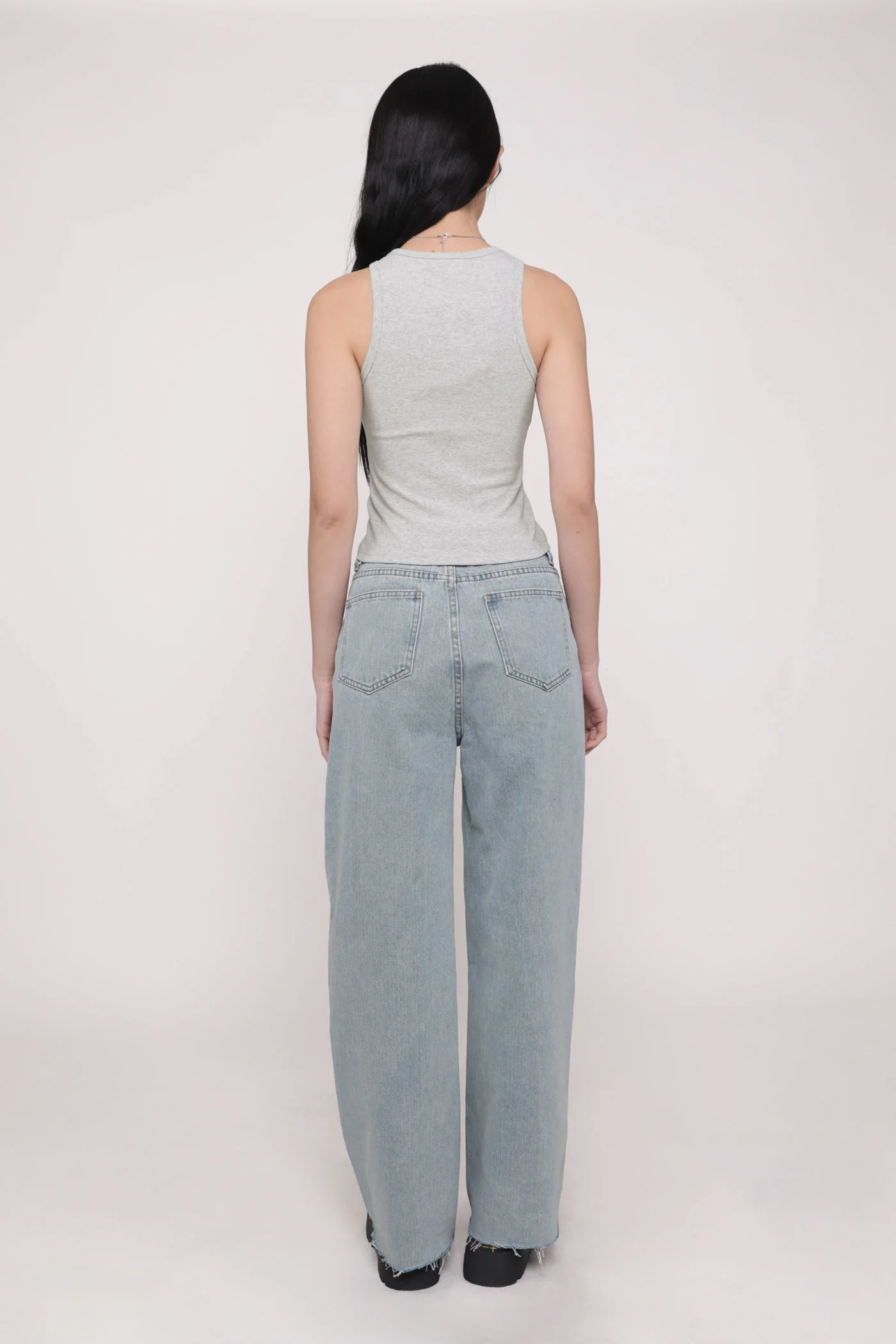 Regular Louise Frayed Hem Denim Jeans Version 2 - Image 22