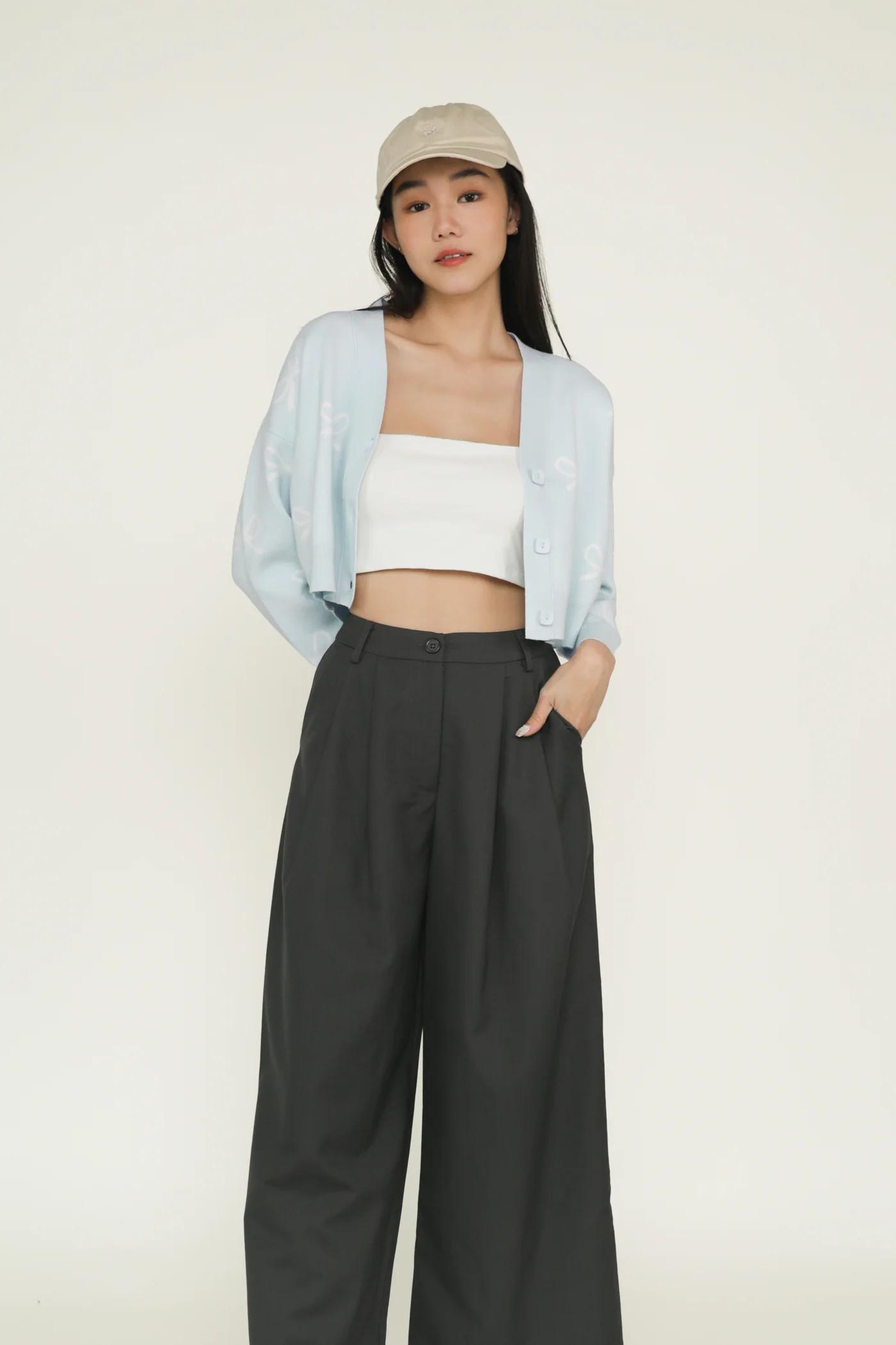 Regular Zena Tailored Pleated Pants - Image 20