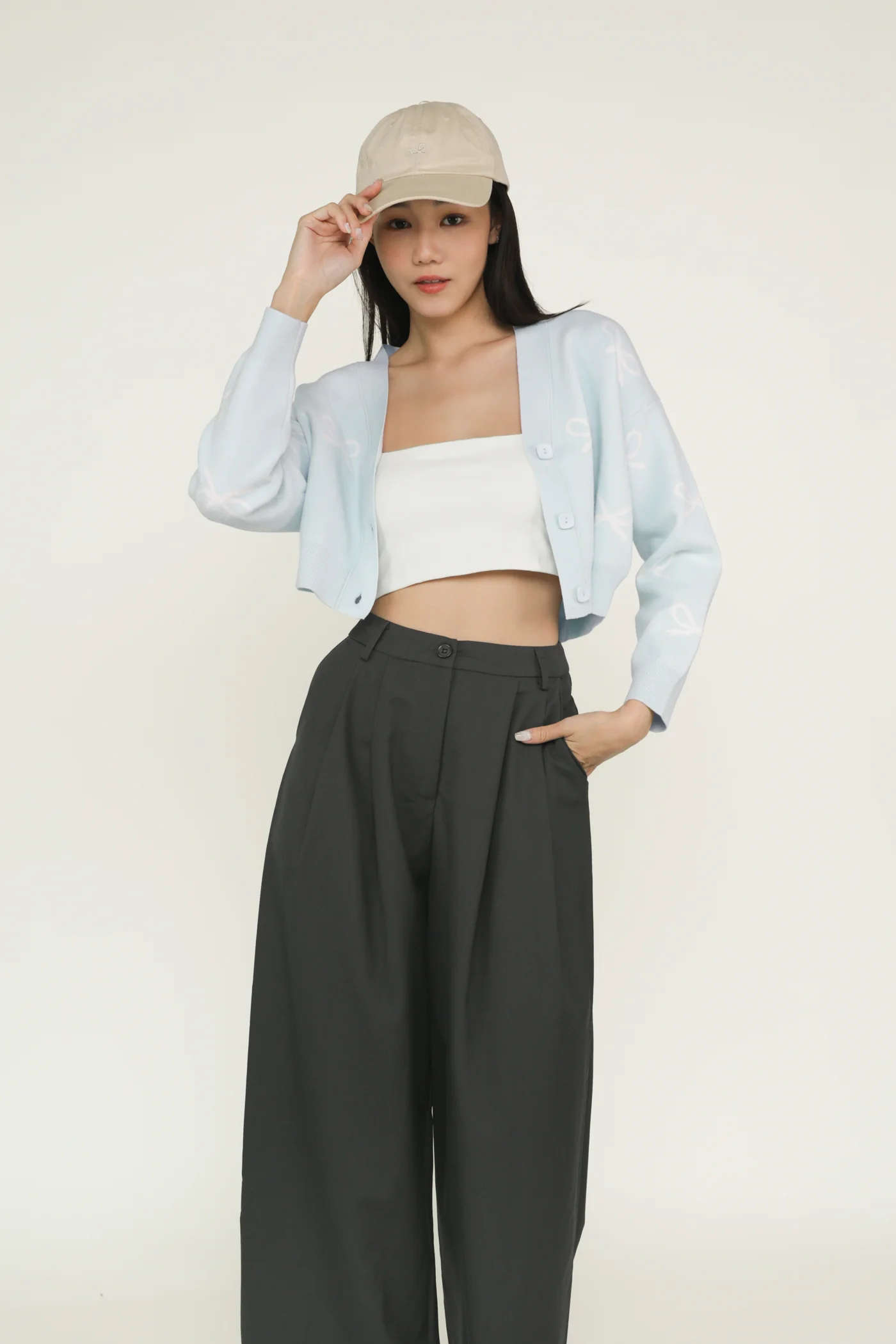 Regular Zena Tailored Pleated Pants - Image 6