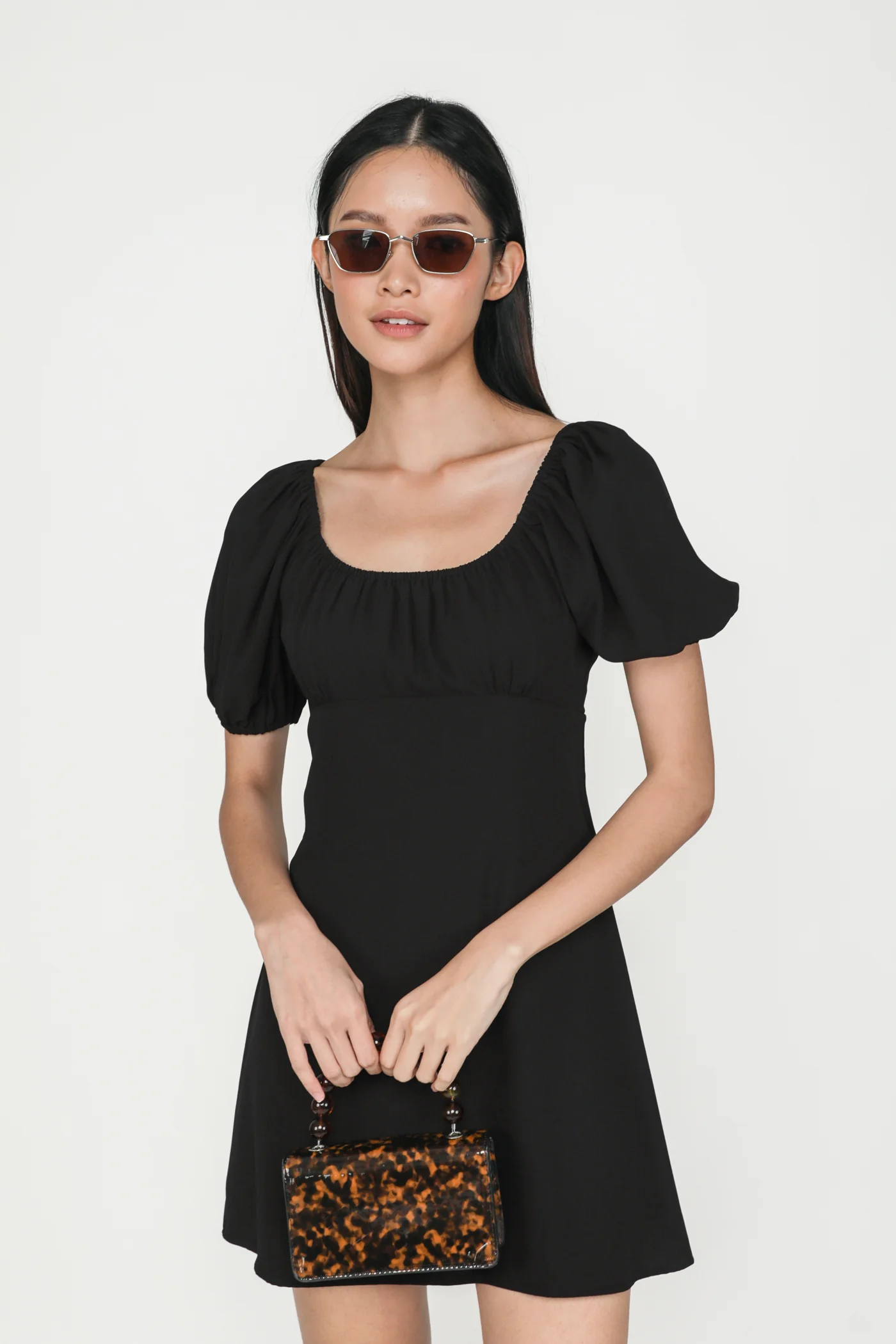Rei Puffy Sleeve Dress - Image 13