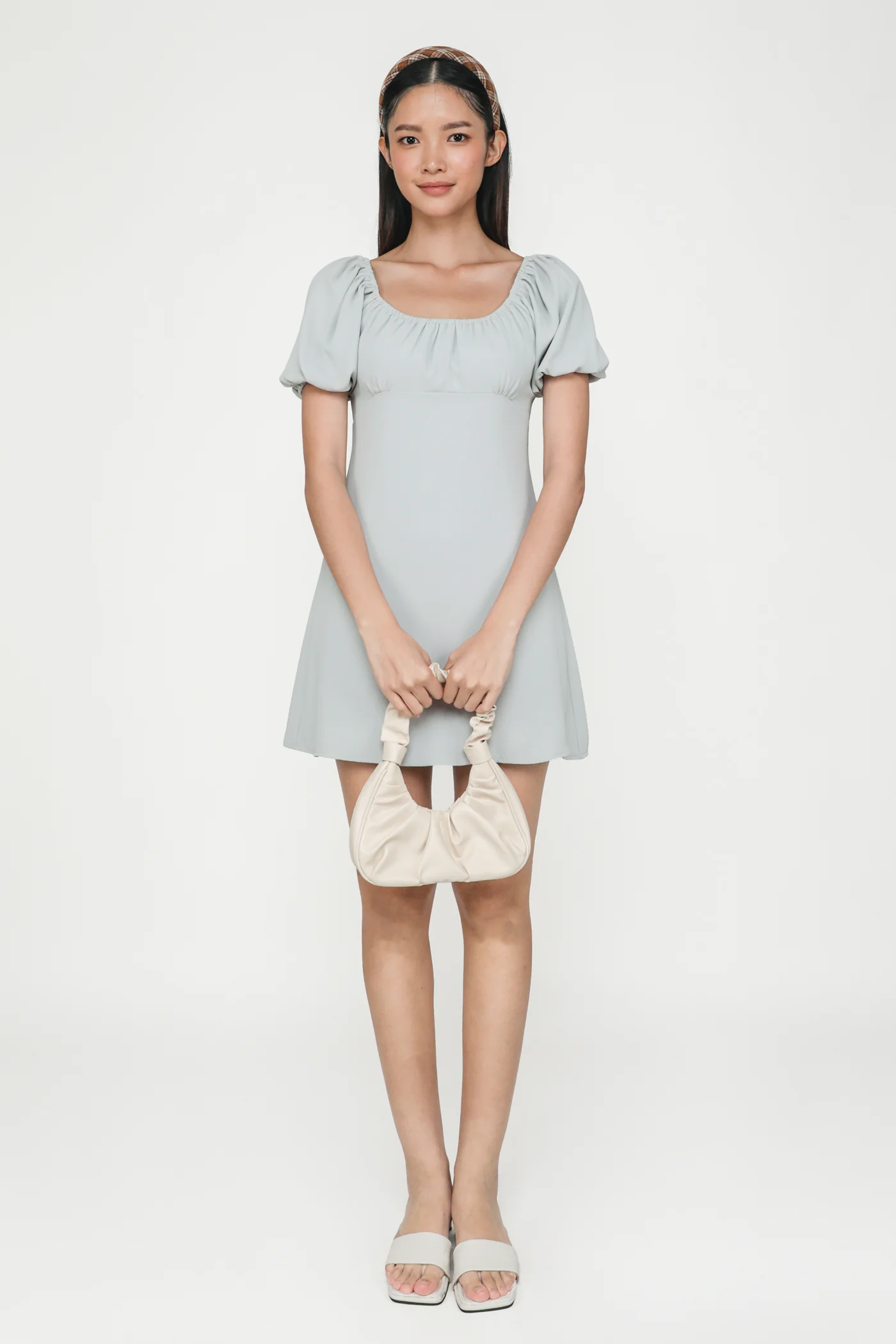 Rei Puffy Sleeve Dress - Image 16