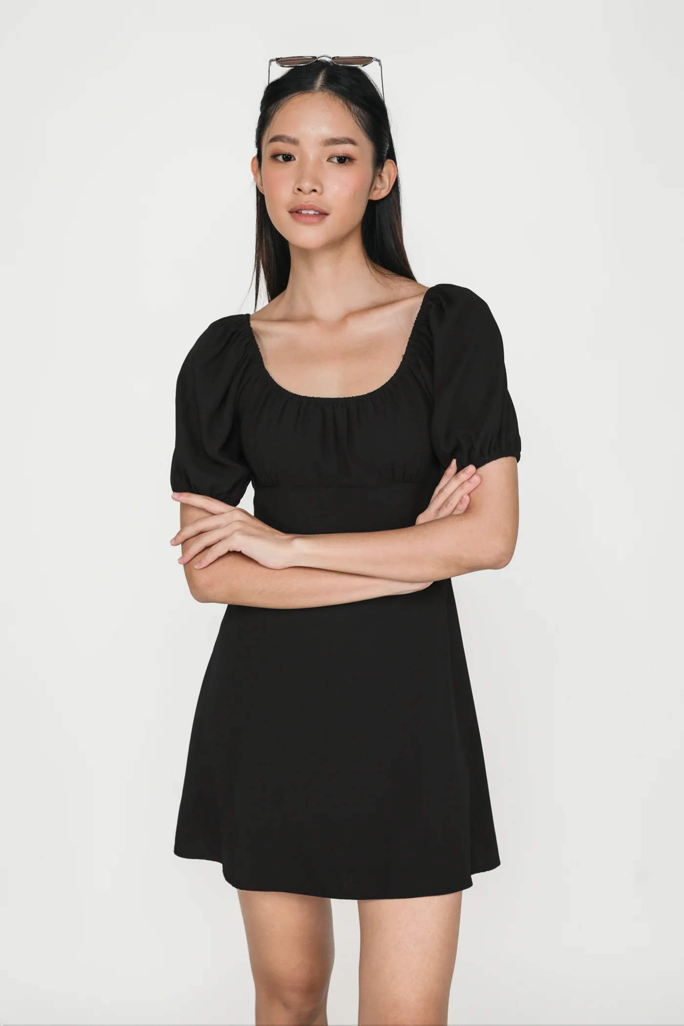 Rei Puffy Sleeve Dress - Image 9