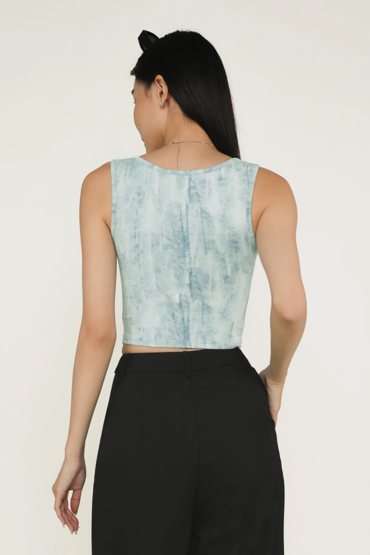Reiko Ruched Basic Top - Image 14