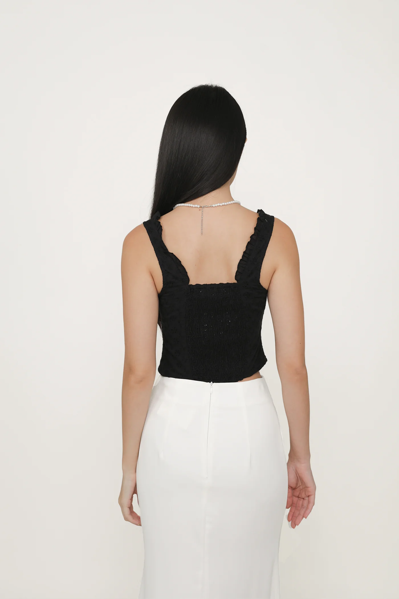 Relia Eyelet Ruffles Top - Image 29