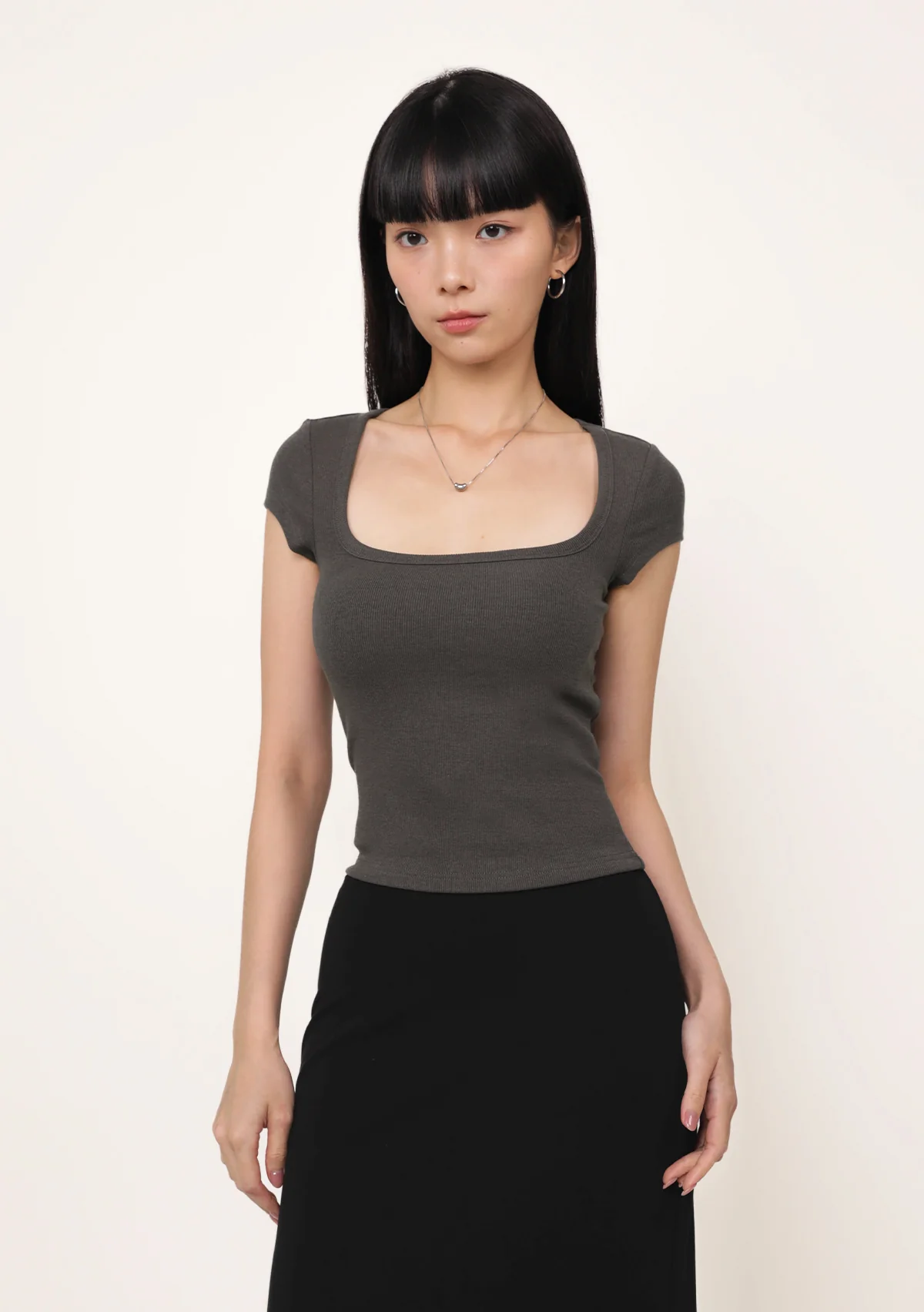 Renee Short Sleeve Padded Top - Image 19