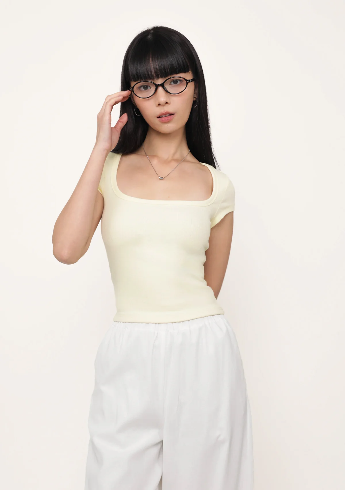 Renee Short Sleeve Padded Top - Image 22