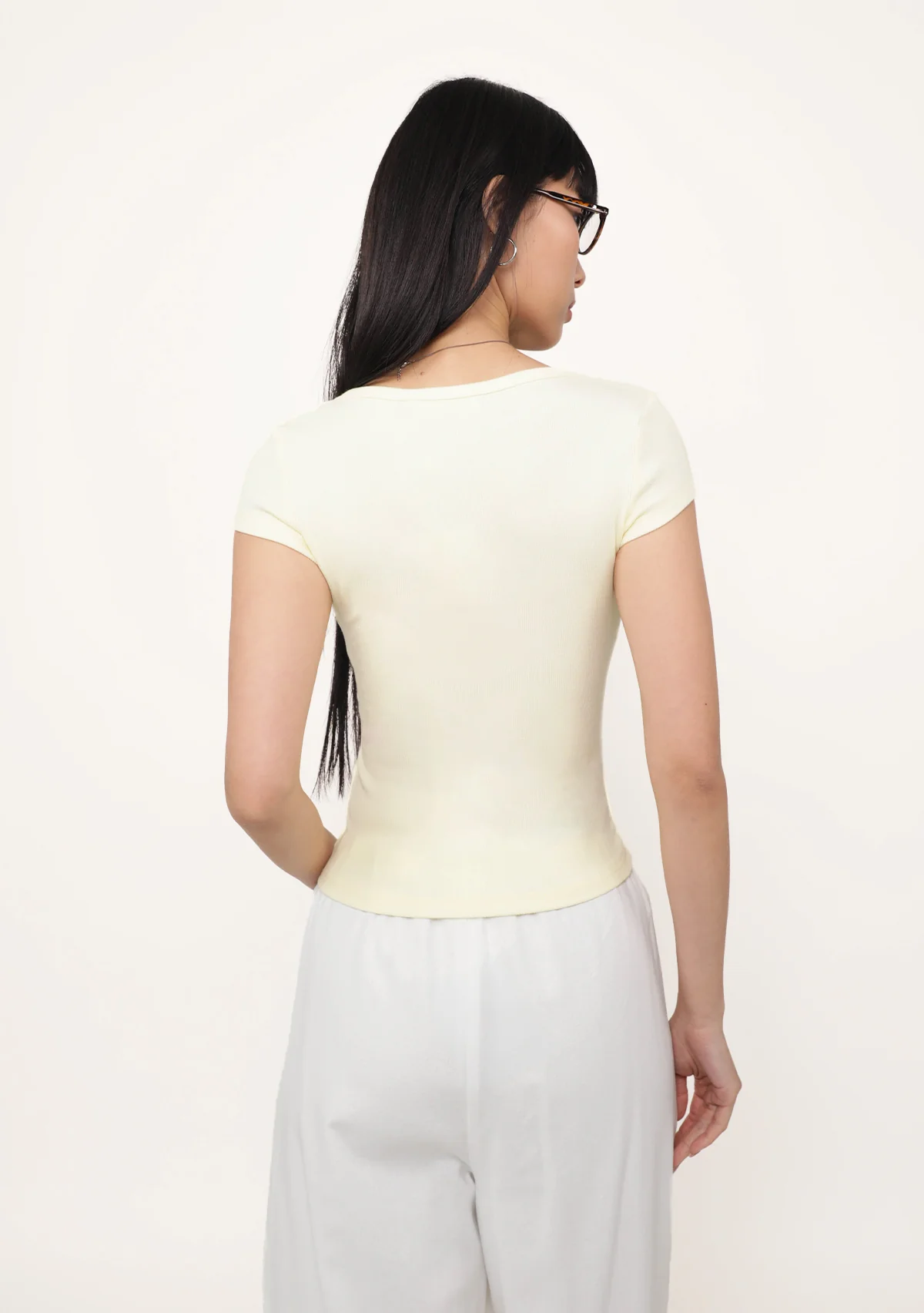 Renee Short Sleeve Padded Top - Image 25