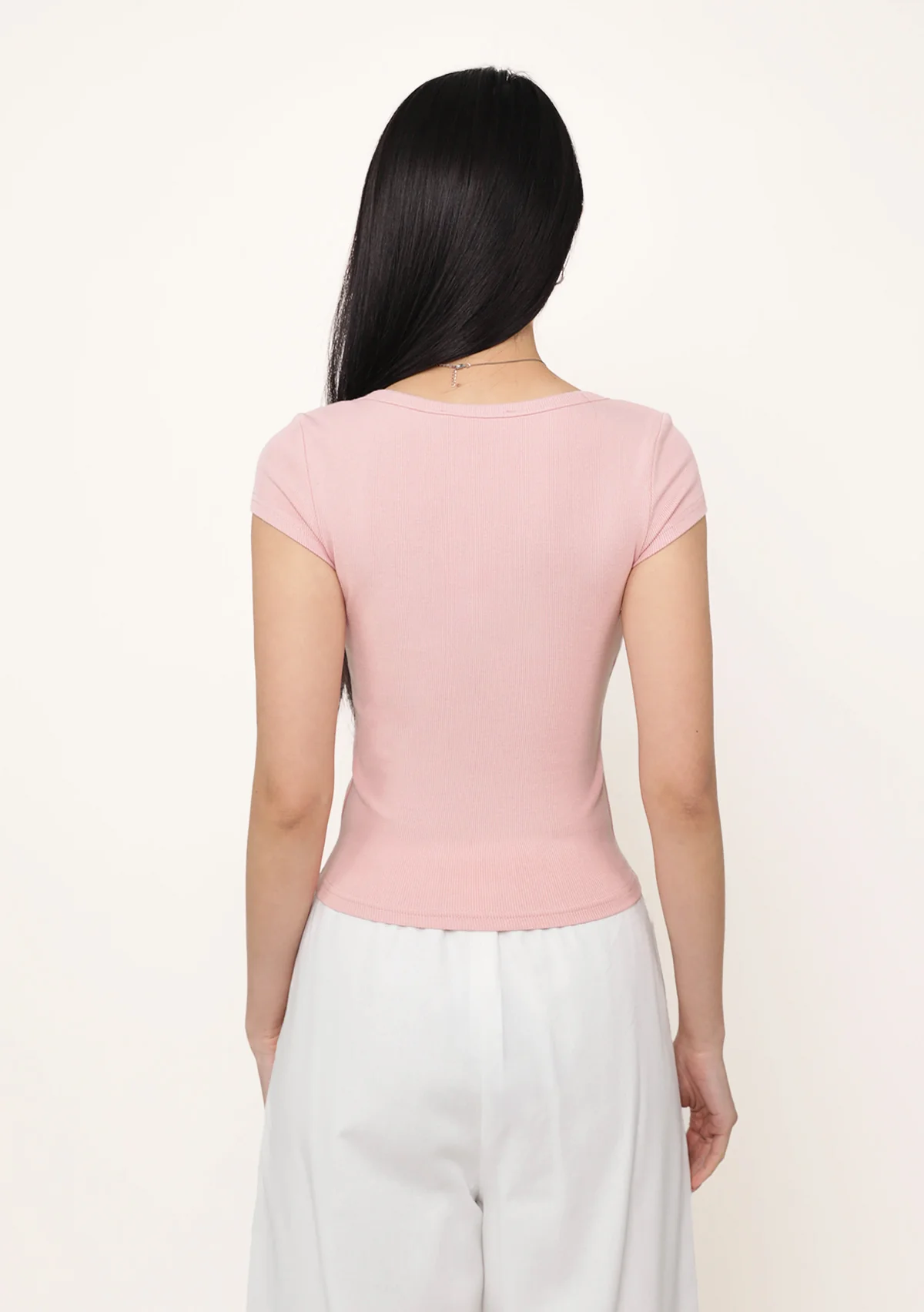 Renee Short Sleeve Padded Top - Image 29