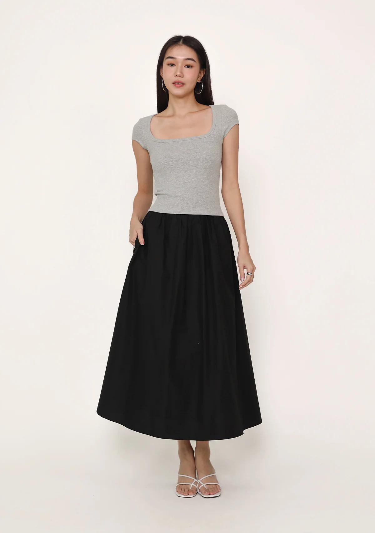 Renee Short Sleeve Padded Top - Image 42