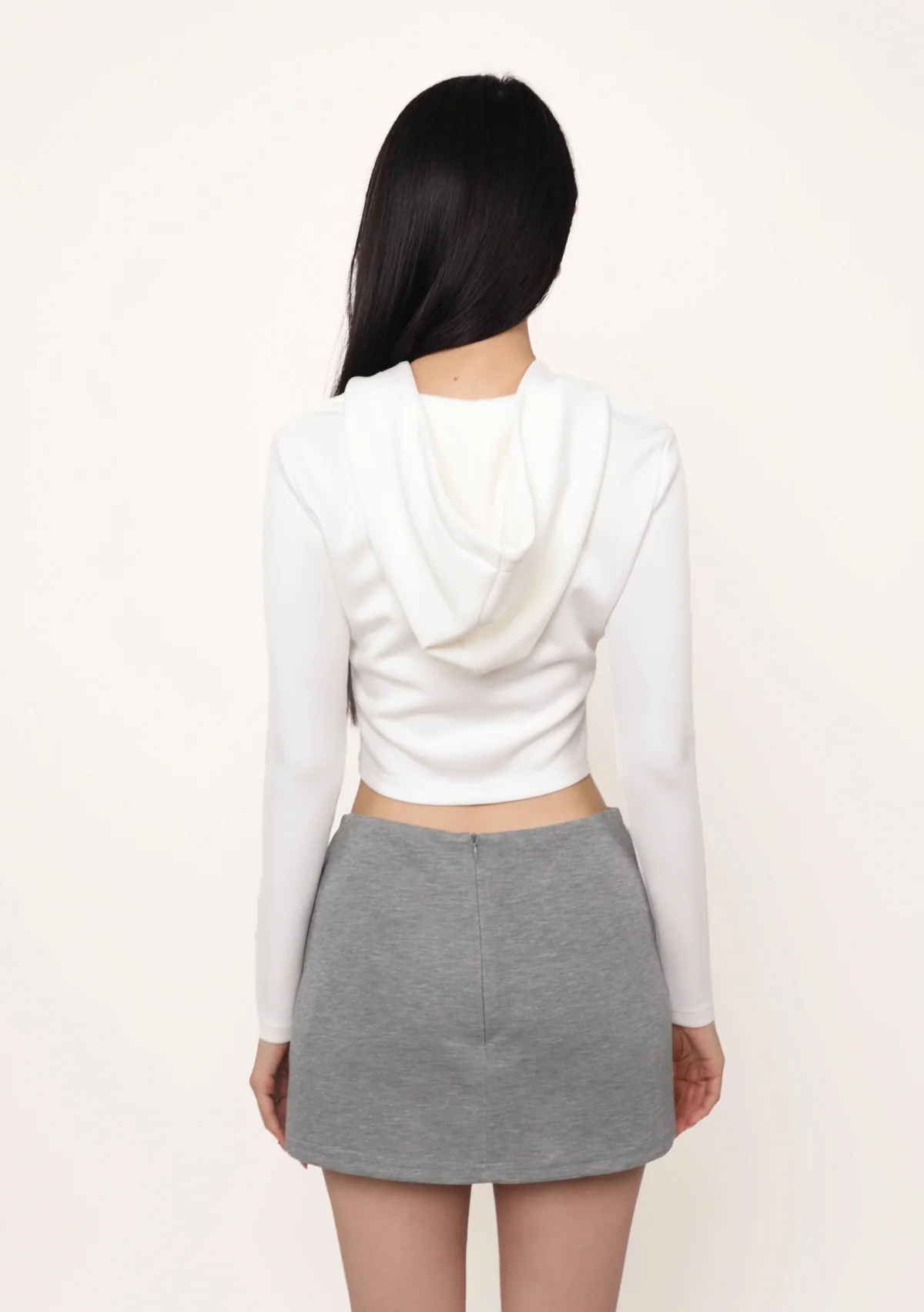 Reni Crop Zip Up Hoodie - Image 17